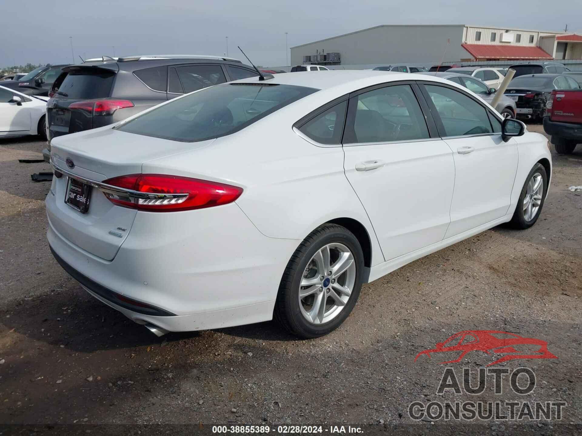 FORD FUSION 2018 - 3FA6P0HDXJR200968