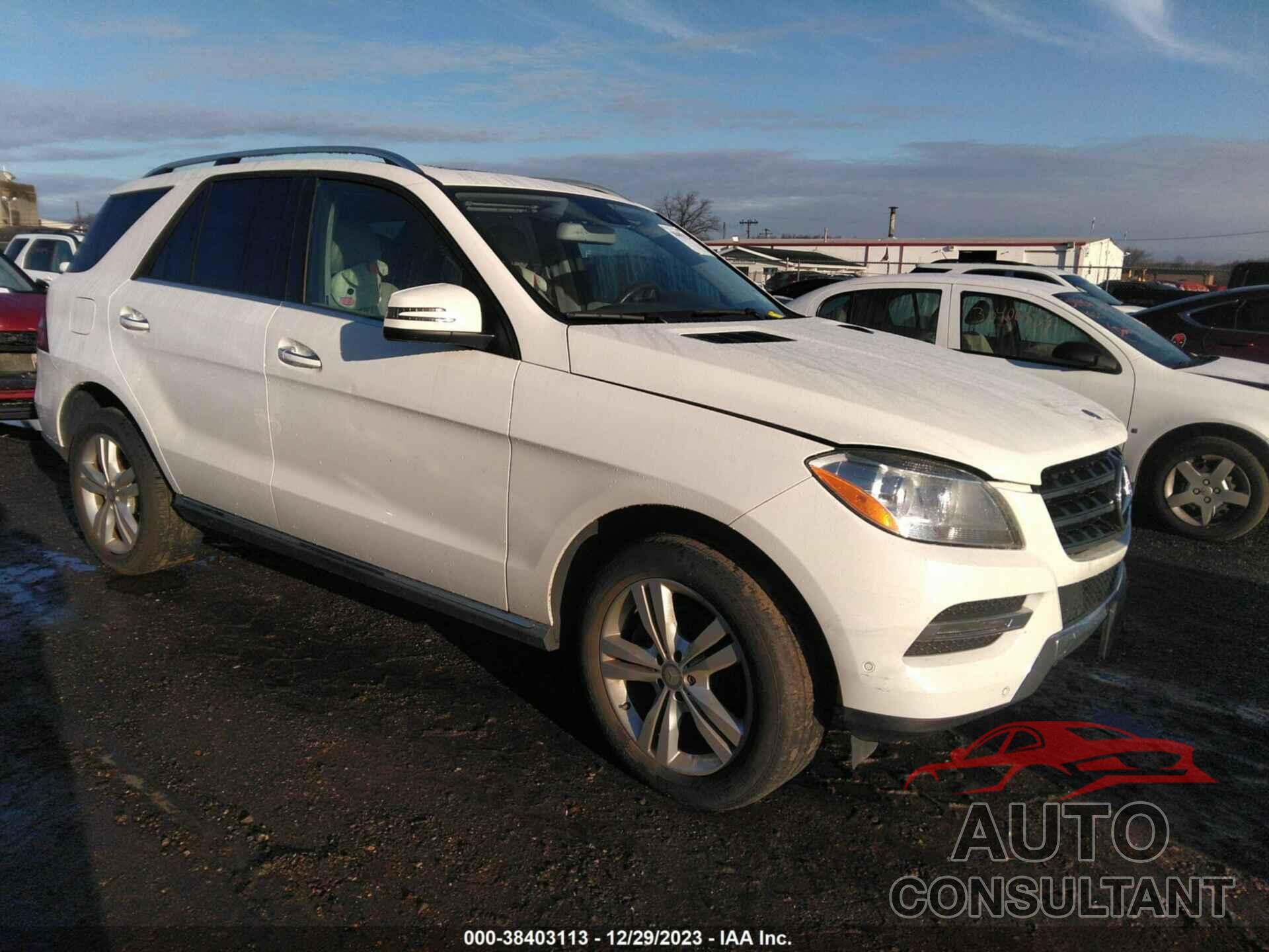 MERCEDES-BENZ ML 350 2014 - 4JGDA5HB1EA405914