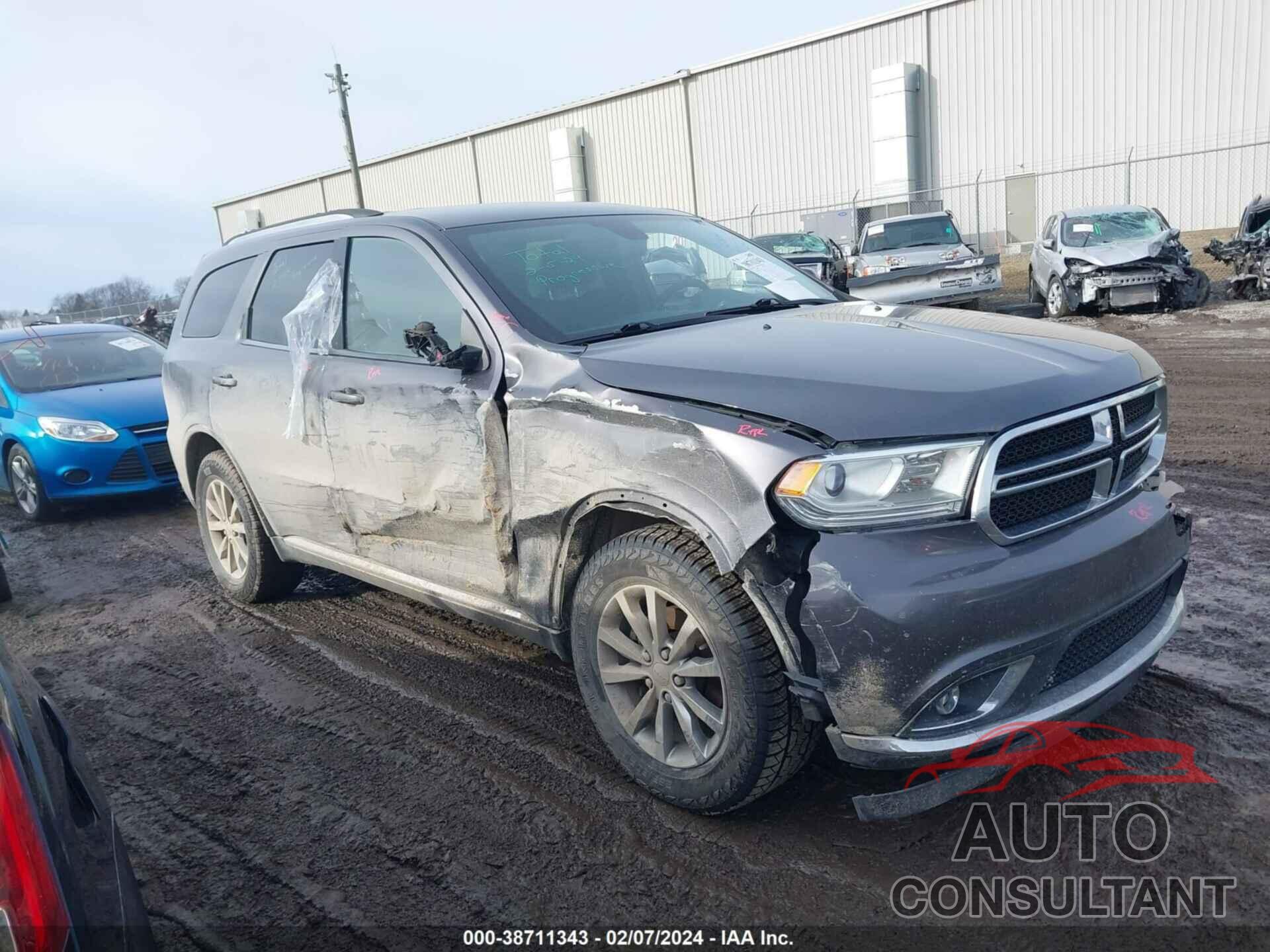 DODGE DURANGO 2016 - 1C4RDJAG1GC309191