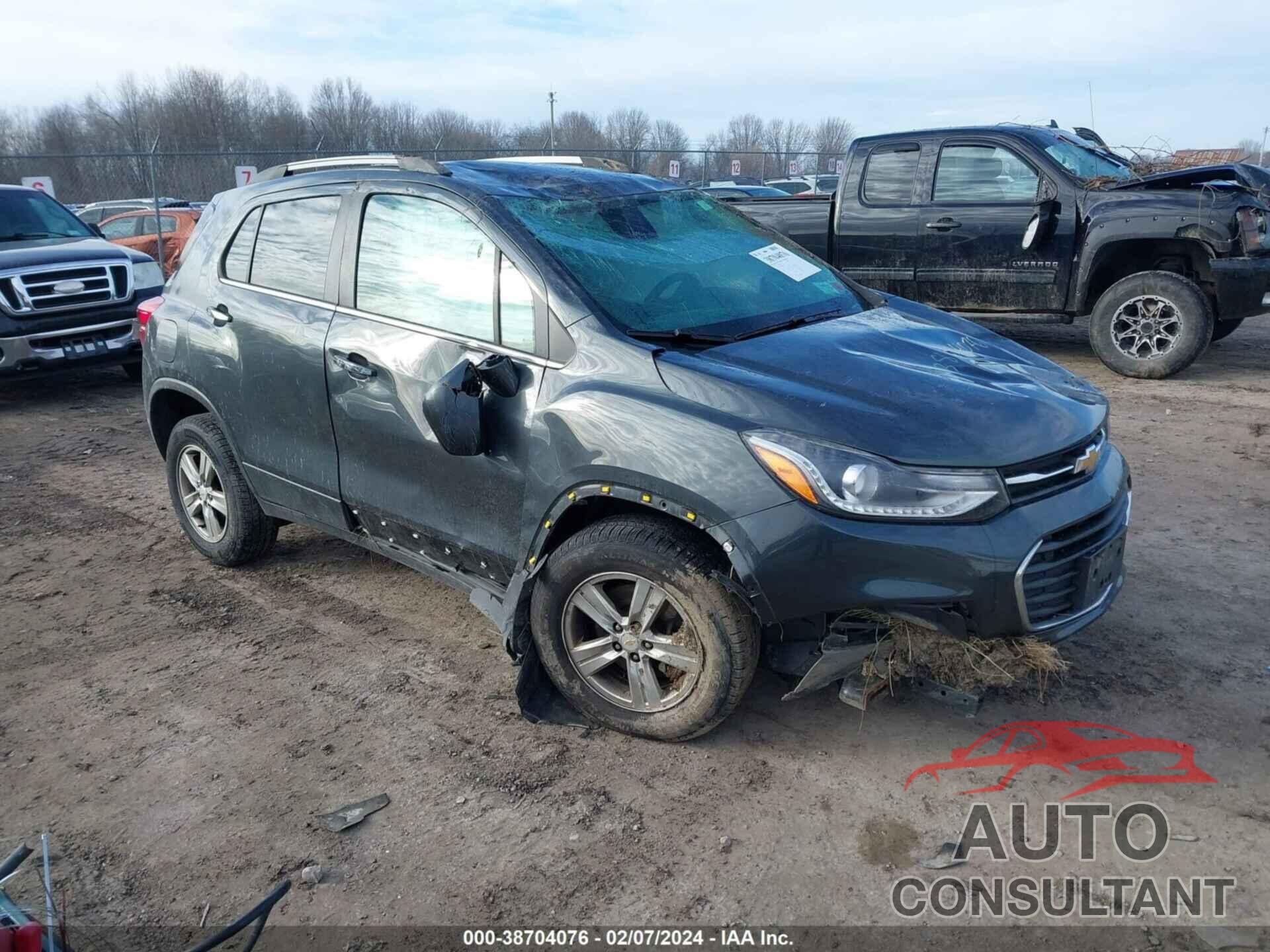 CHEVROLET TRAX 2017 - KL7CJPSB1HB221282