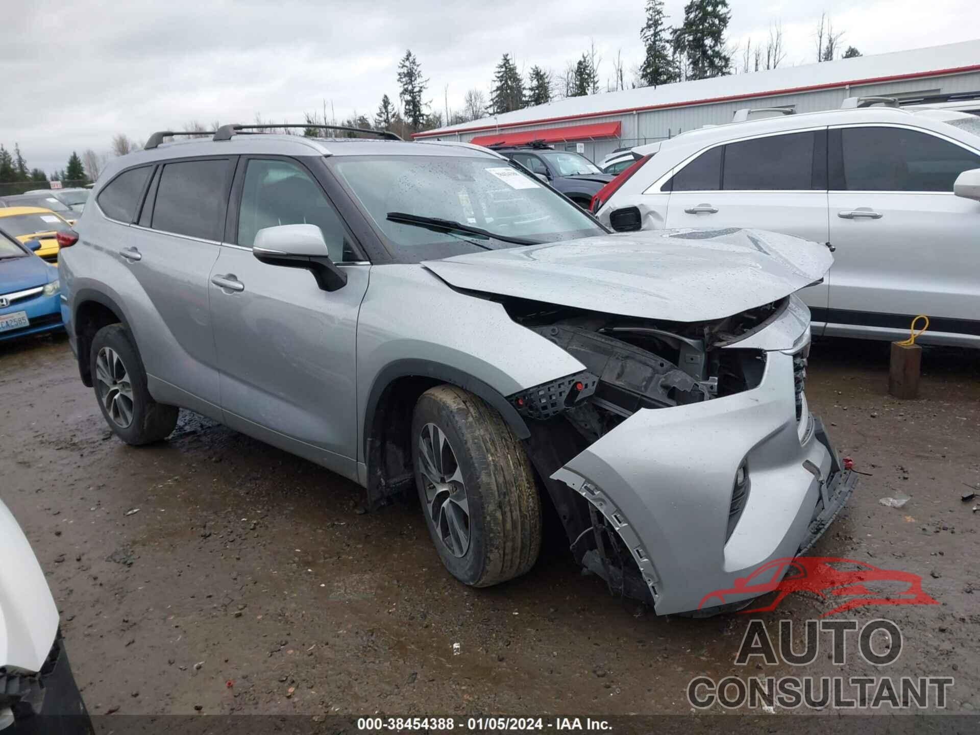 TOYOTA HIGHLANDER 2020 - 5TDGZRBH3LS501672