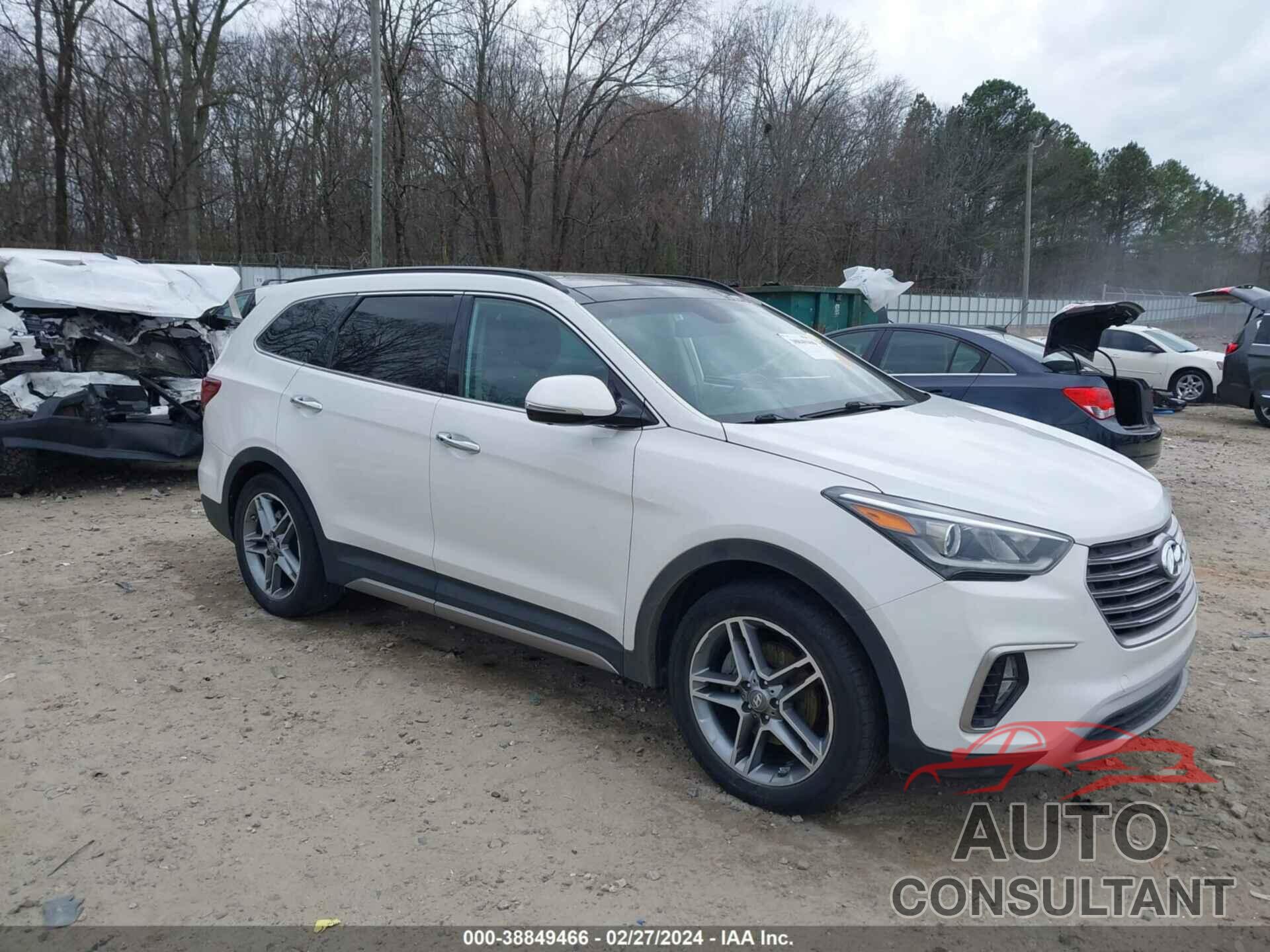 HYUNDAI SANTA FE 2018 - KM8SR4HF9JU280358