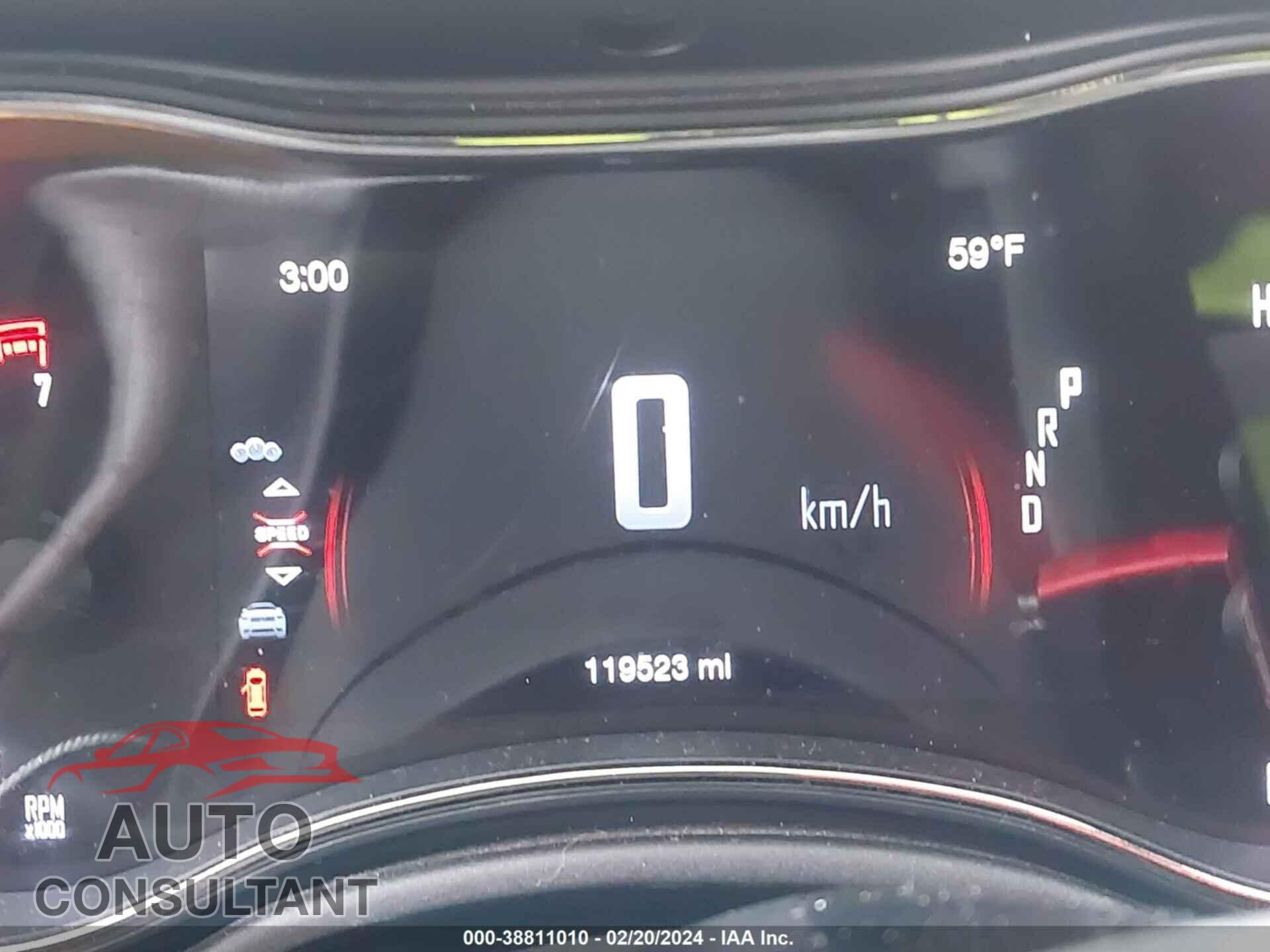 DODGE DURANGO 2019 - 1C4SDJCT1KC576416