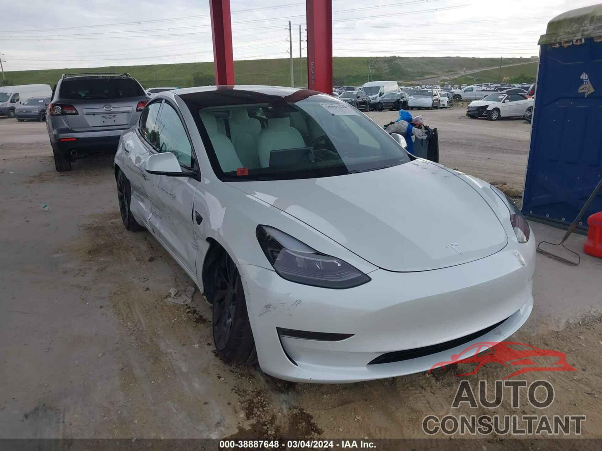 TESLA MODEL 3 2021 - 5YJ3E1EC2MF913700