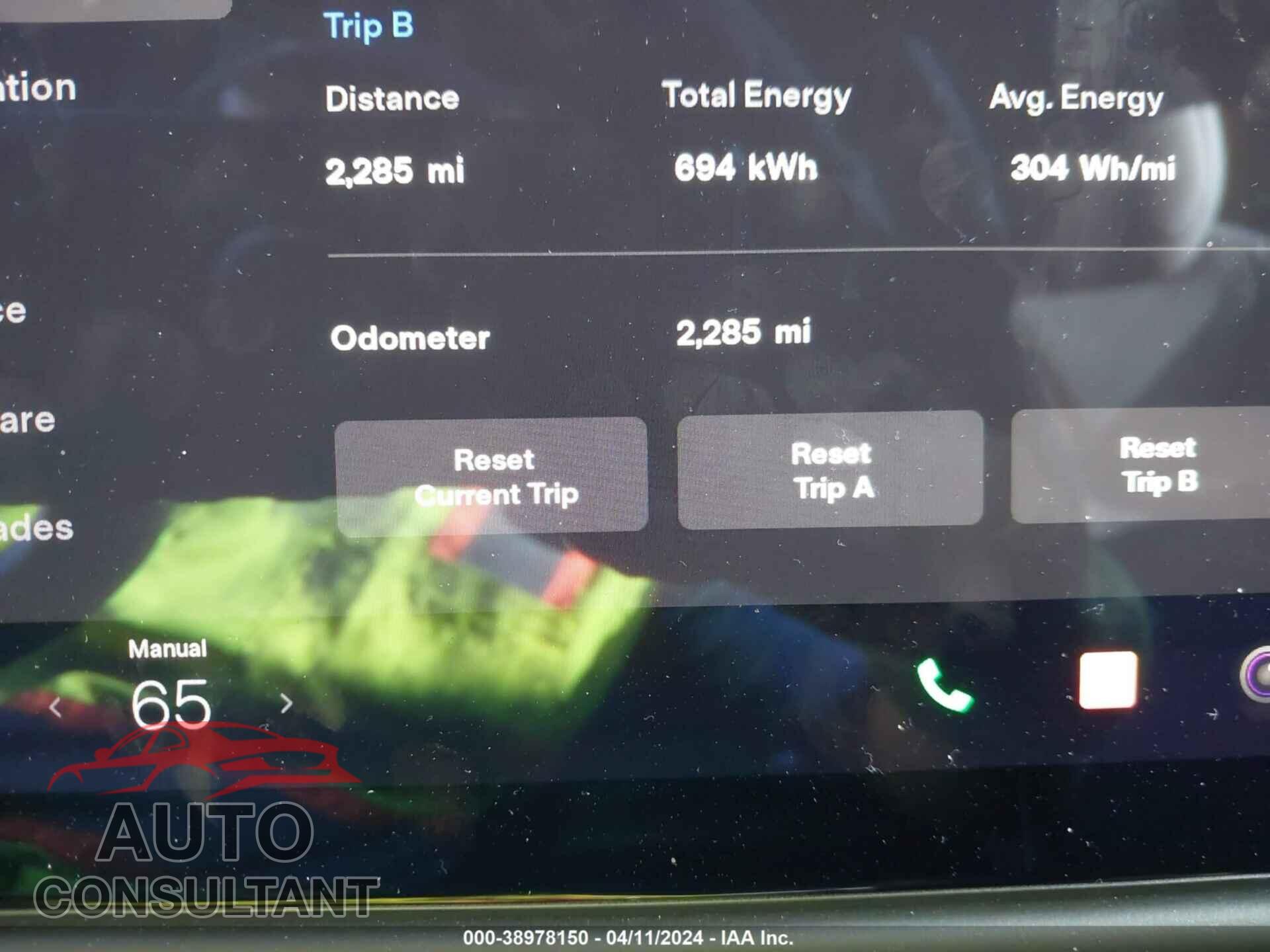 TESLA MODEL S 2021 - 5YJSA1E57MF447013