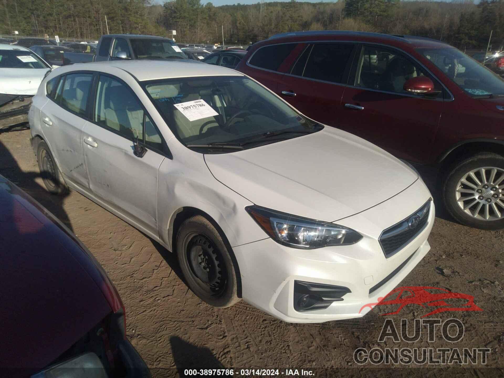 SUBARU IMPREZA 2019 - 4S3GTAA63K1713521