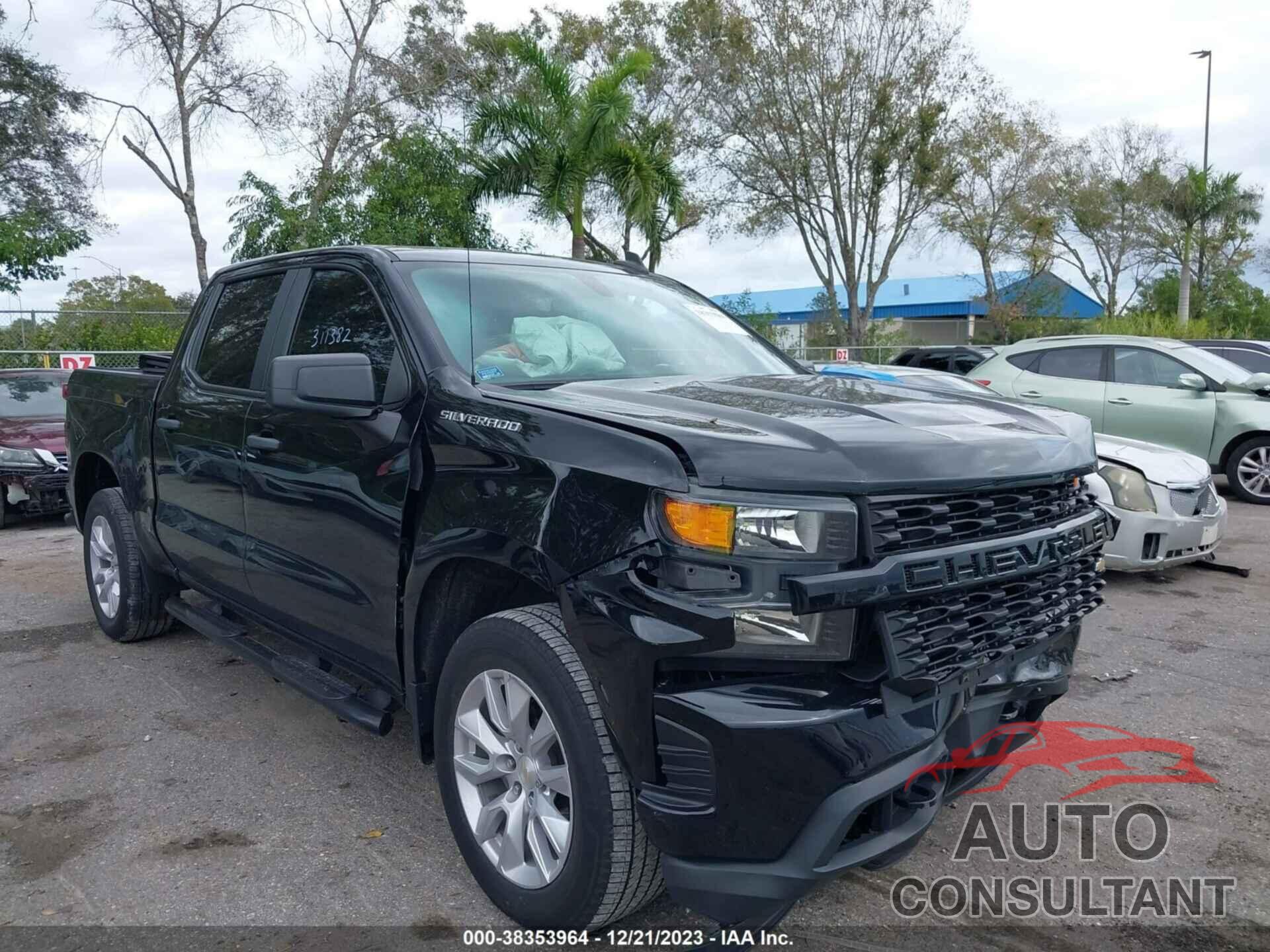 CHEVROLET SILVERADO 2021 - 3GCPWBEK9MG311382