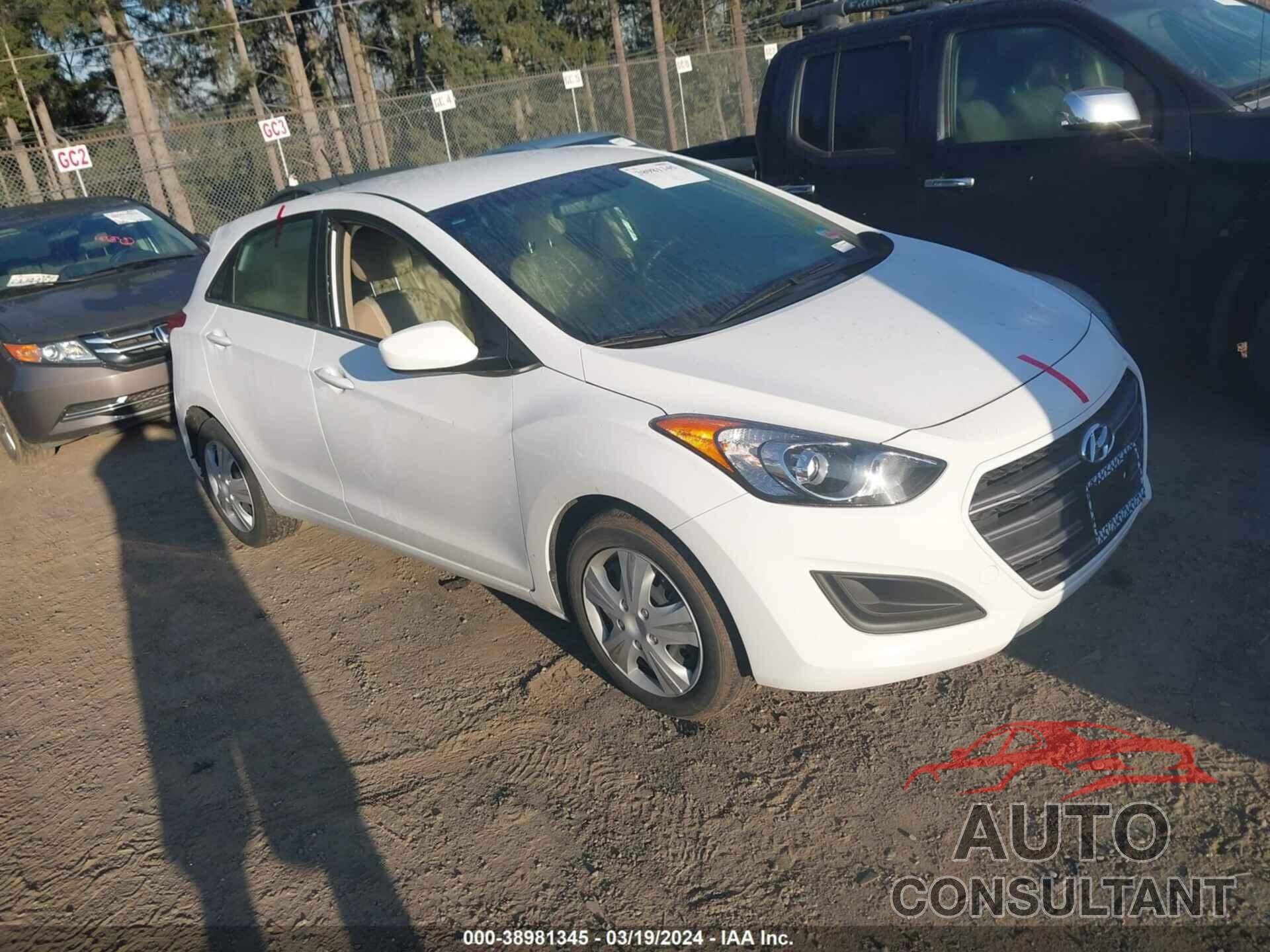 HYUNDAI ELANTRA GT 2016 - KMHD35LH6GU328948