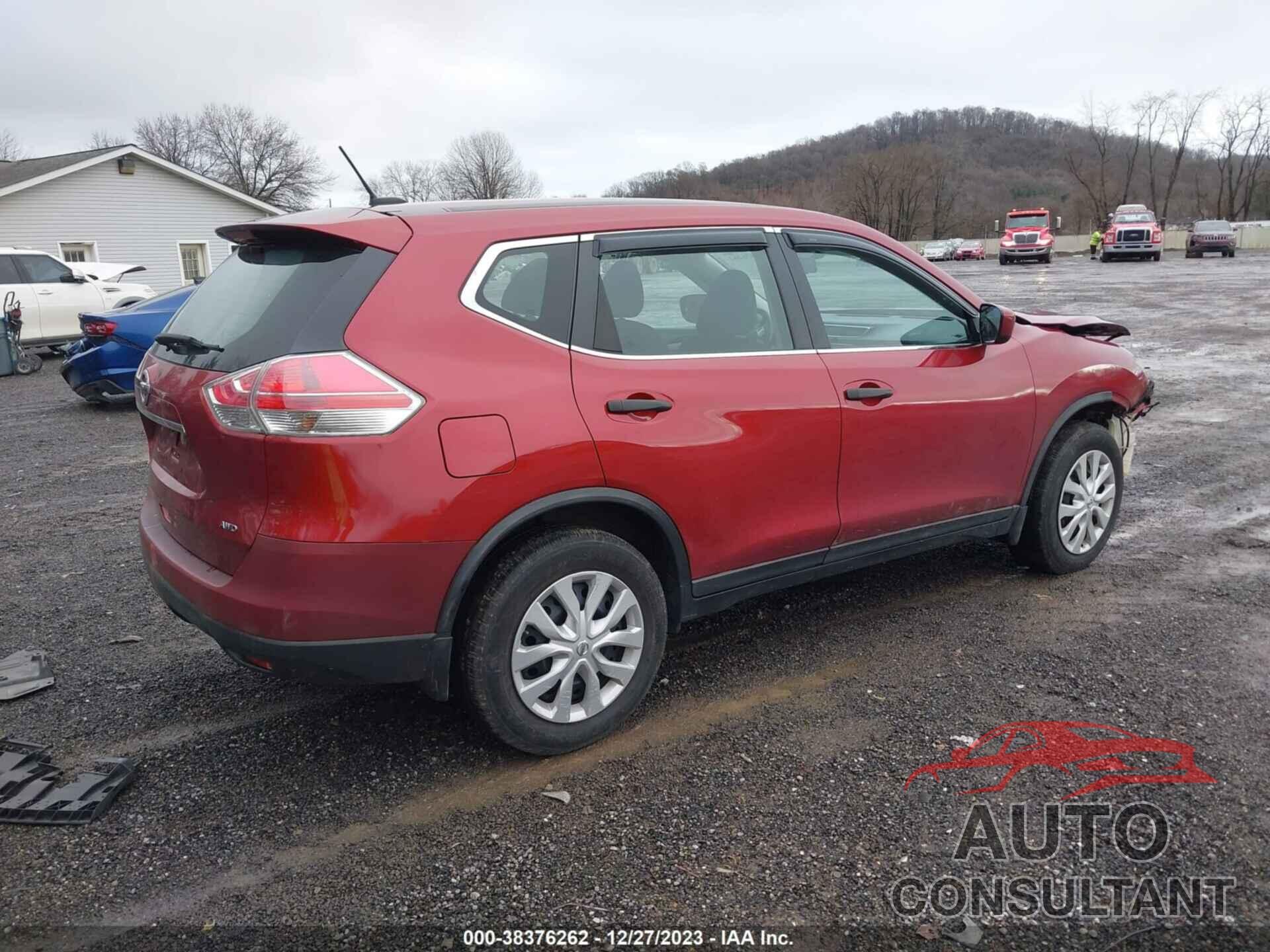 NISSAN ROGUE 2016 - KNMAT2MV2GP662192