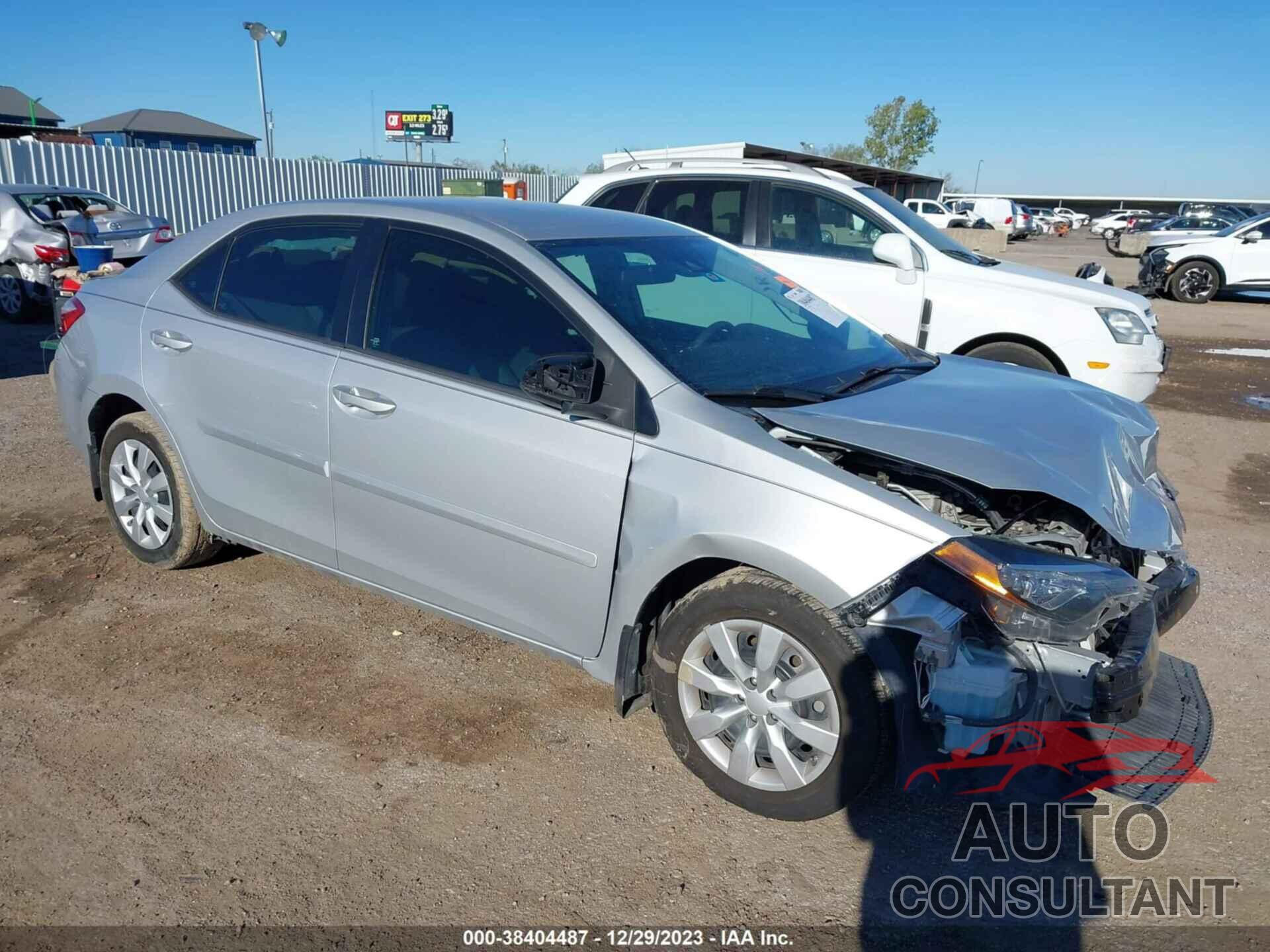 TOYOTA COROLLA 2018 - 2T1BURHE7JC993215