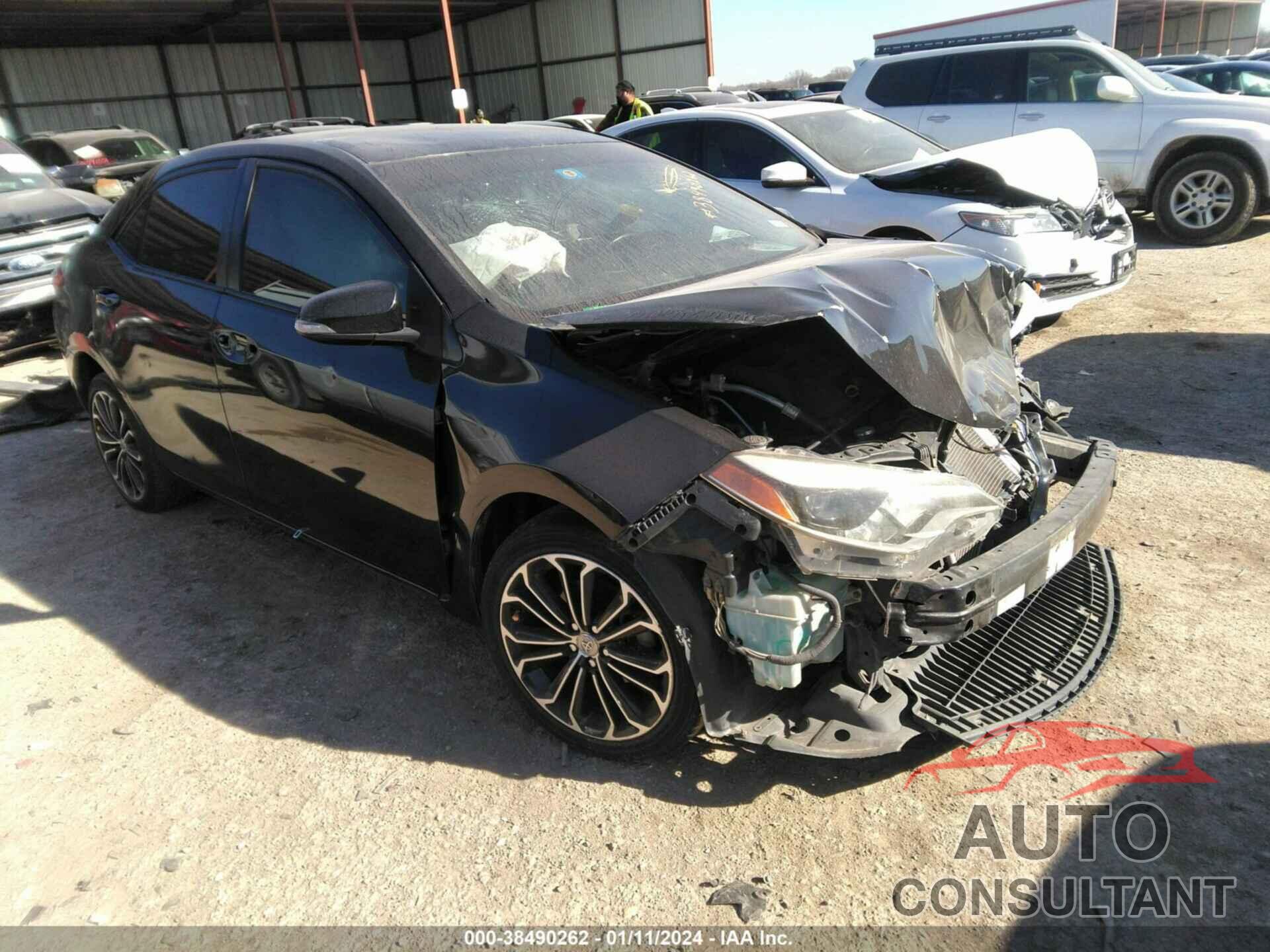 TOYOTA COROLLA 2016 - 2T1BURHE4GC522910