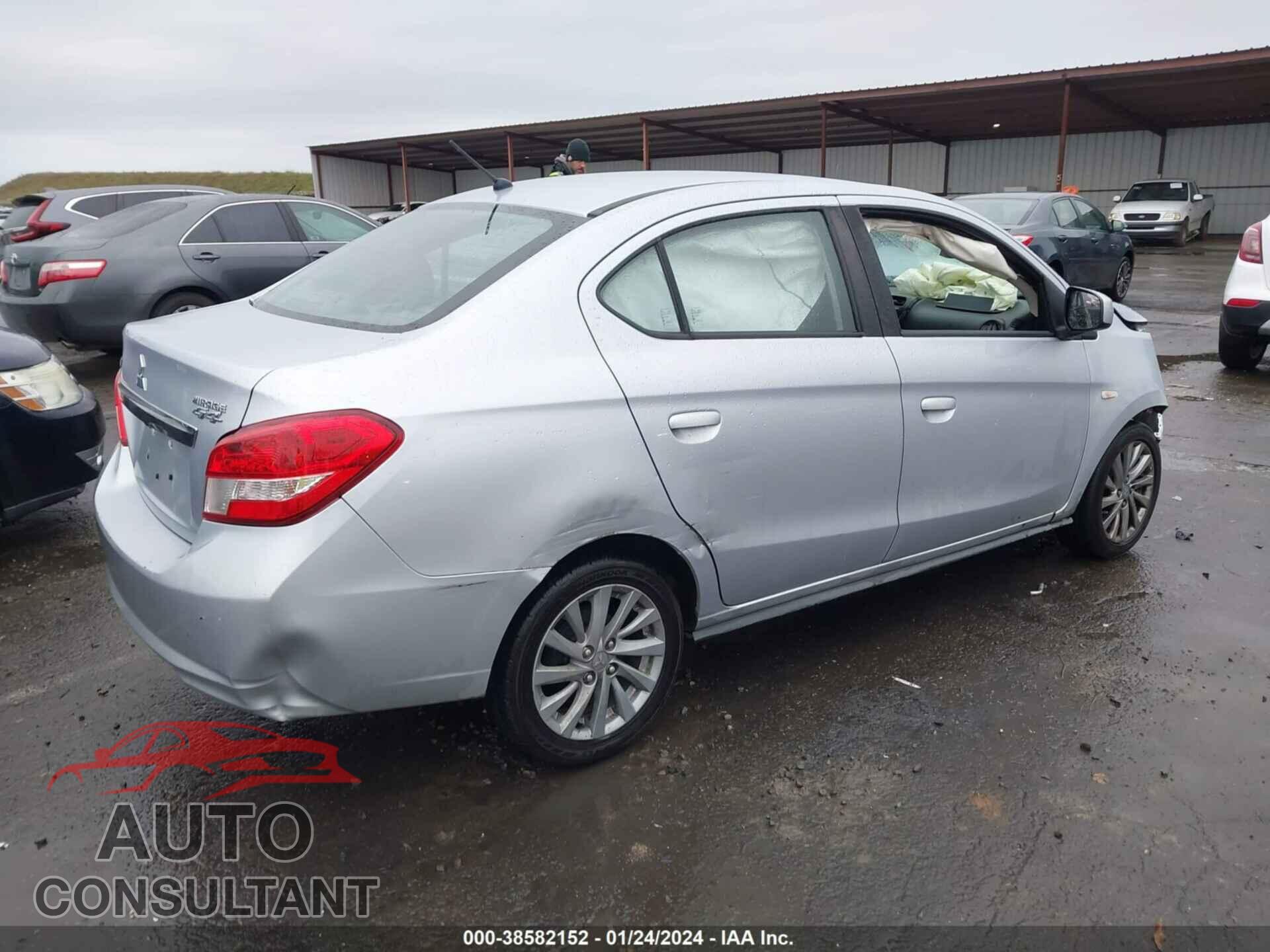 MITSUBISHI MIRAGE 2019 - ML32F3FJ6KHF09271