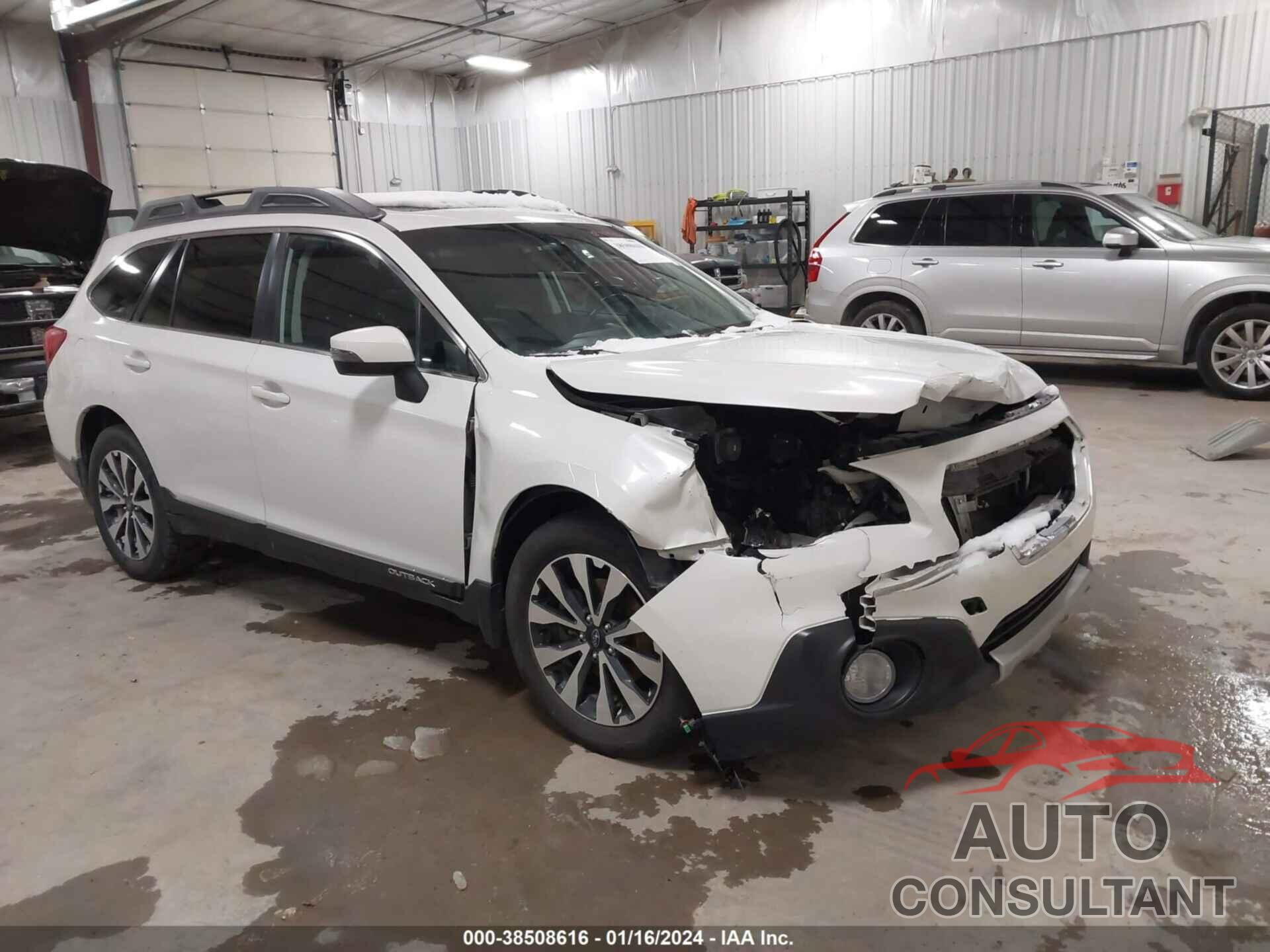 SUBARU OUTBACK 2016 - 4S4BSBLC6G3267183