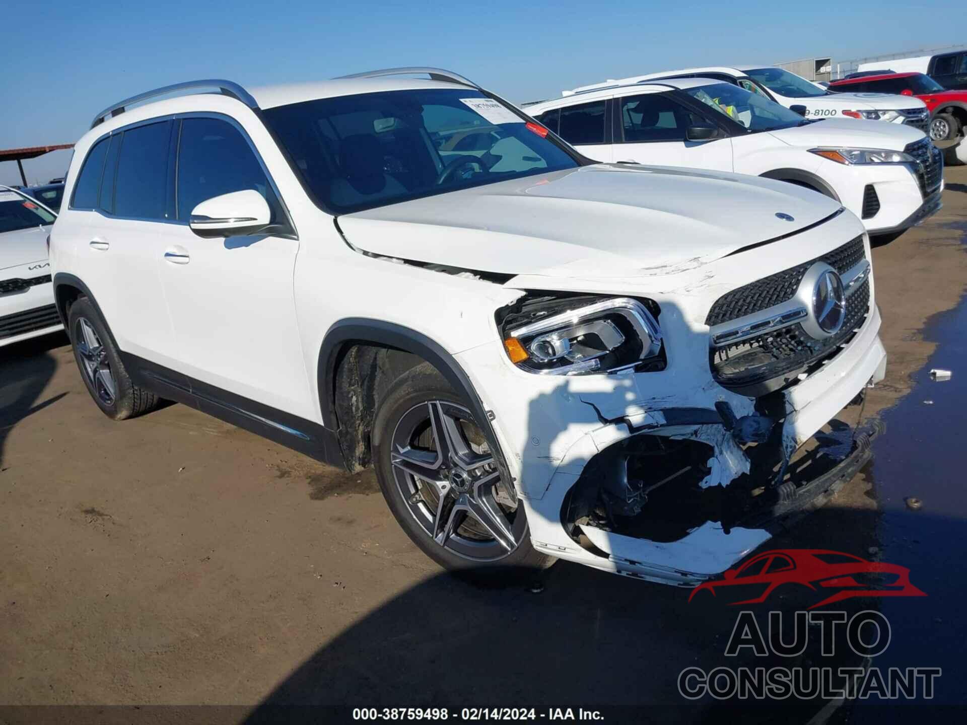 MERCEDES-BENZ GLB 250 2021 - W1N4M4GB4MW110193