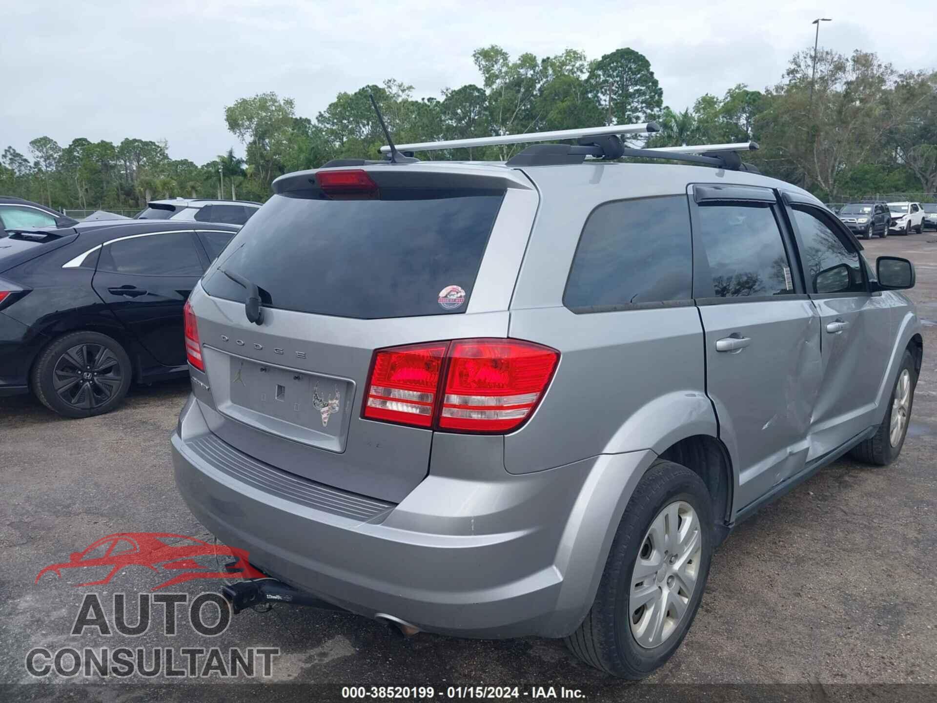 DODGE JOURNEY 2017 - 3C4PDCABXHT653907