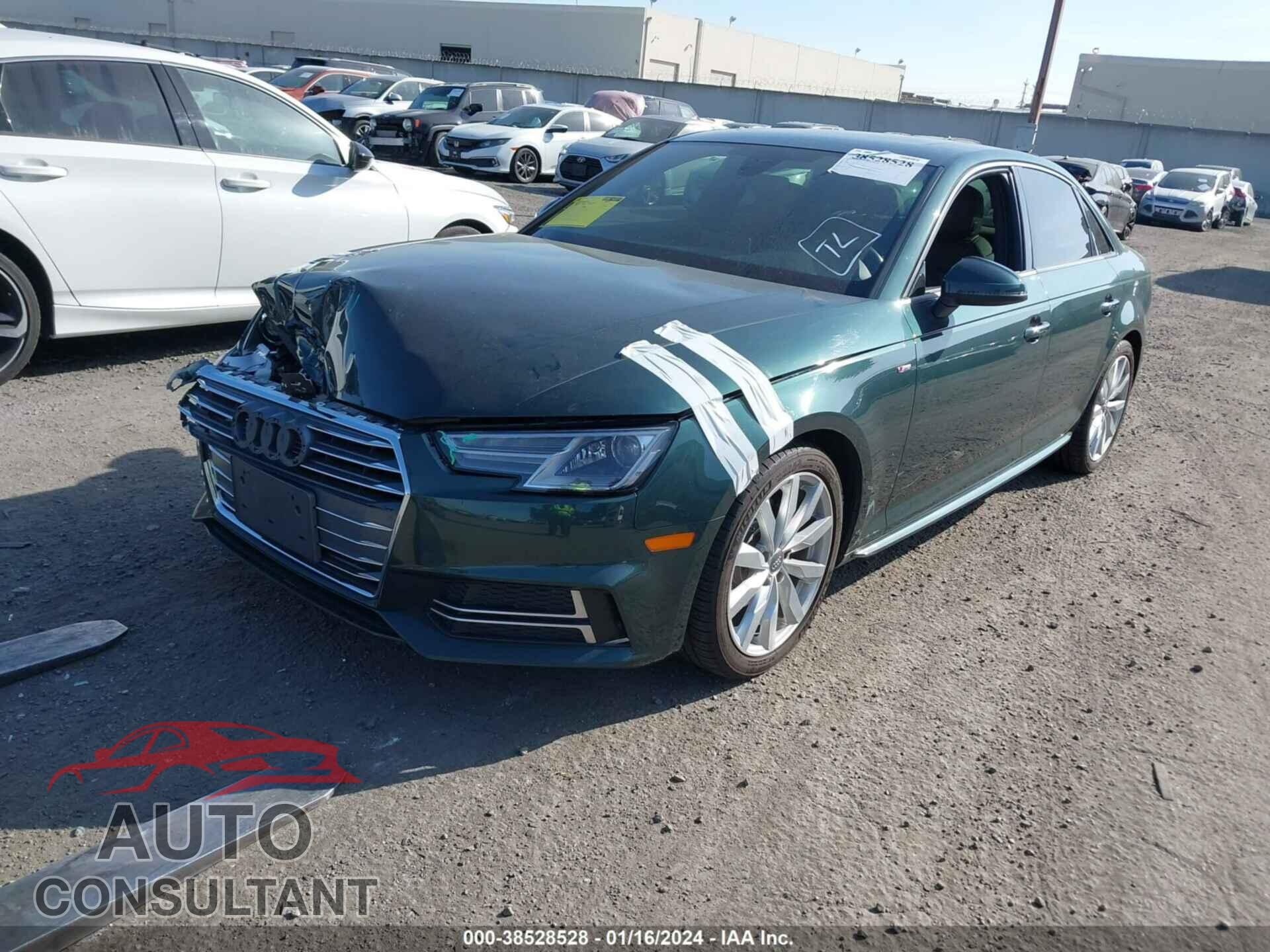 AUDI A4 2018 - WAUKMAF42JA218303