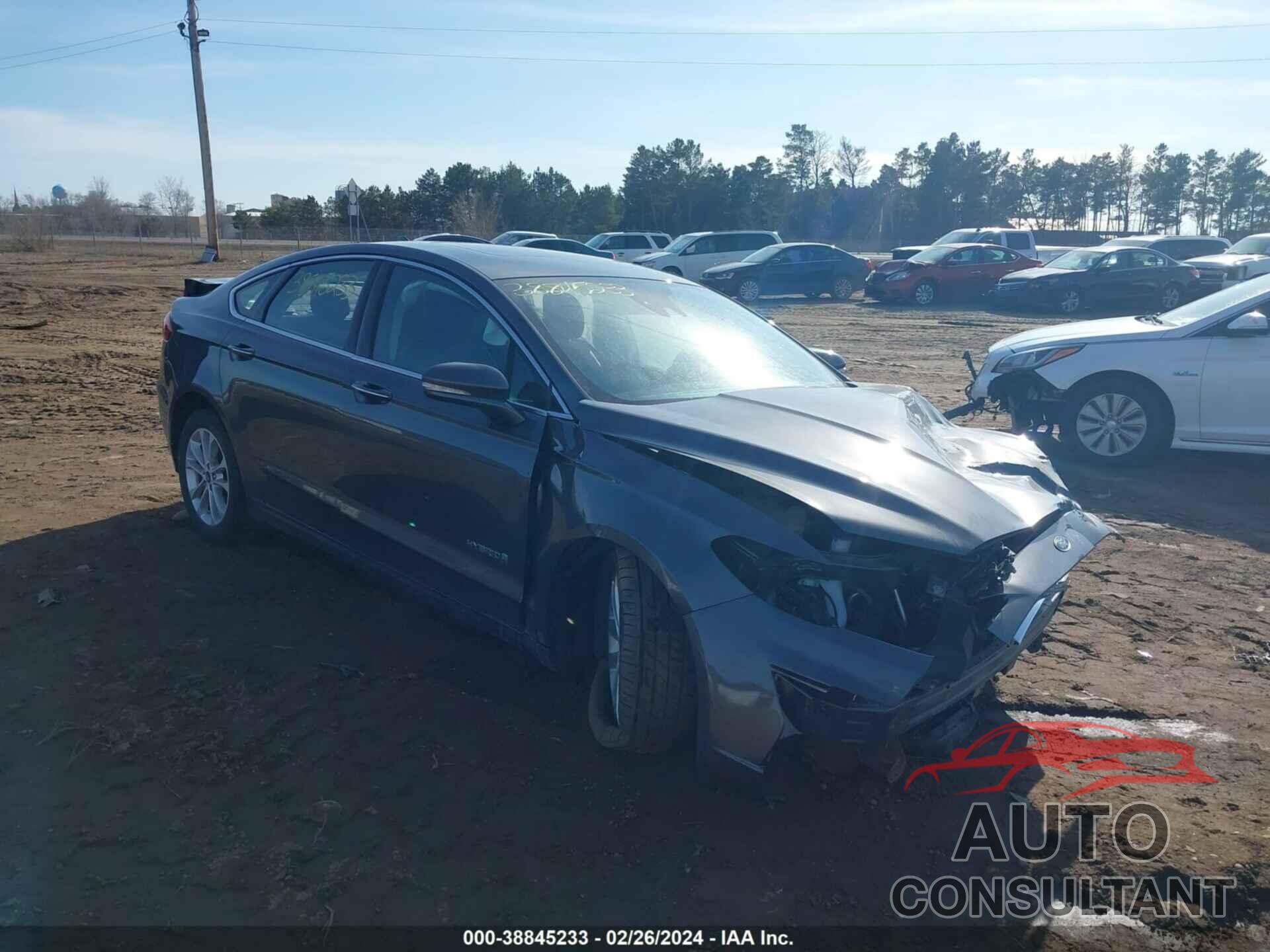 FORD FUSION HYBRID 2019 - 3FA6P0MUXKR124210