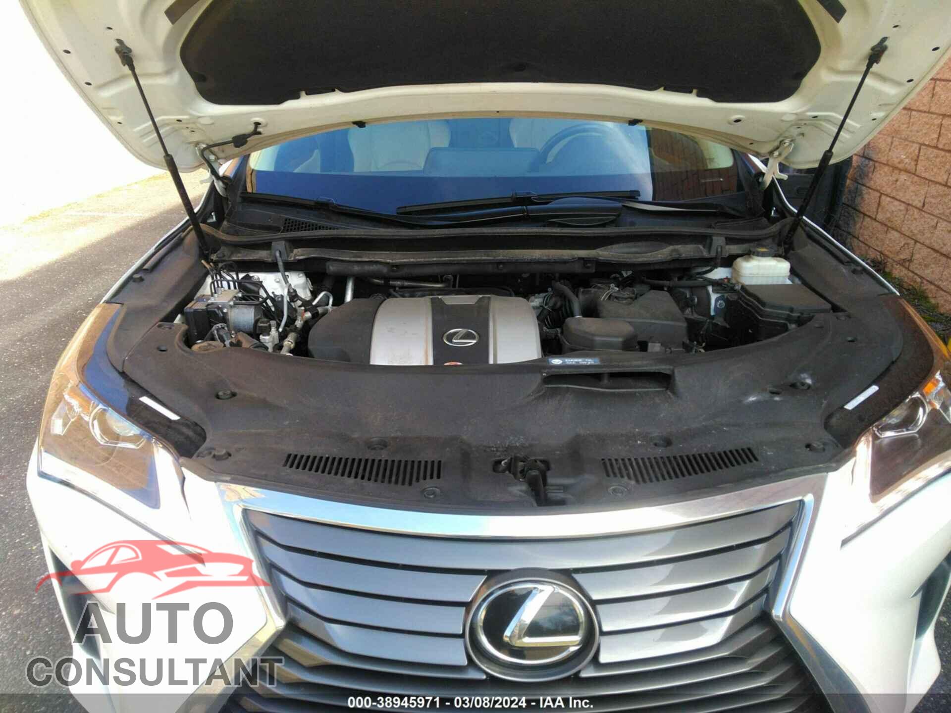LEXUS RX 2019 - 2T2BZMCA6KC202016