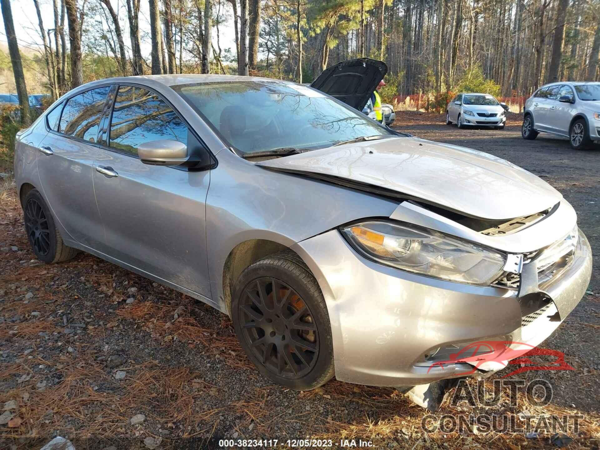 DODGE DART 2015 - 1C3CDFCB4FD242622