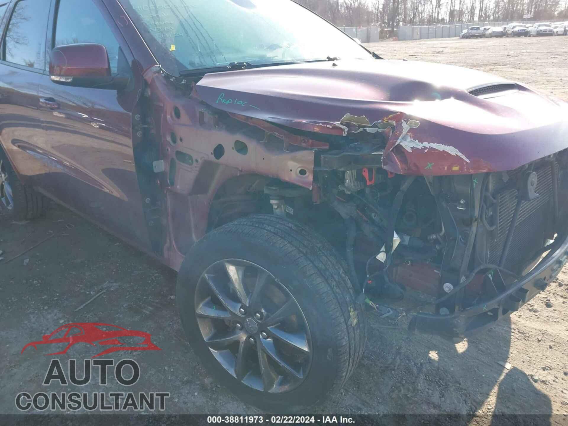 DODGE DURANGO 2018 - 1C4RDJDGXJC445399