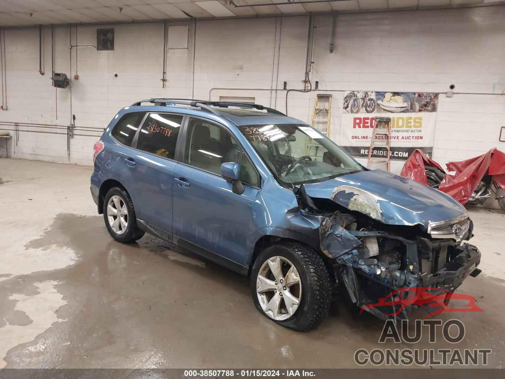 SUBARU FORESTER 2016 - JF2SJAGC8GH547512