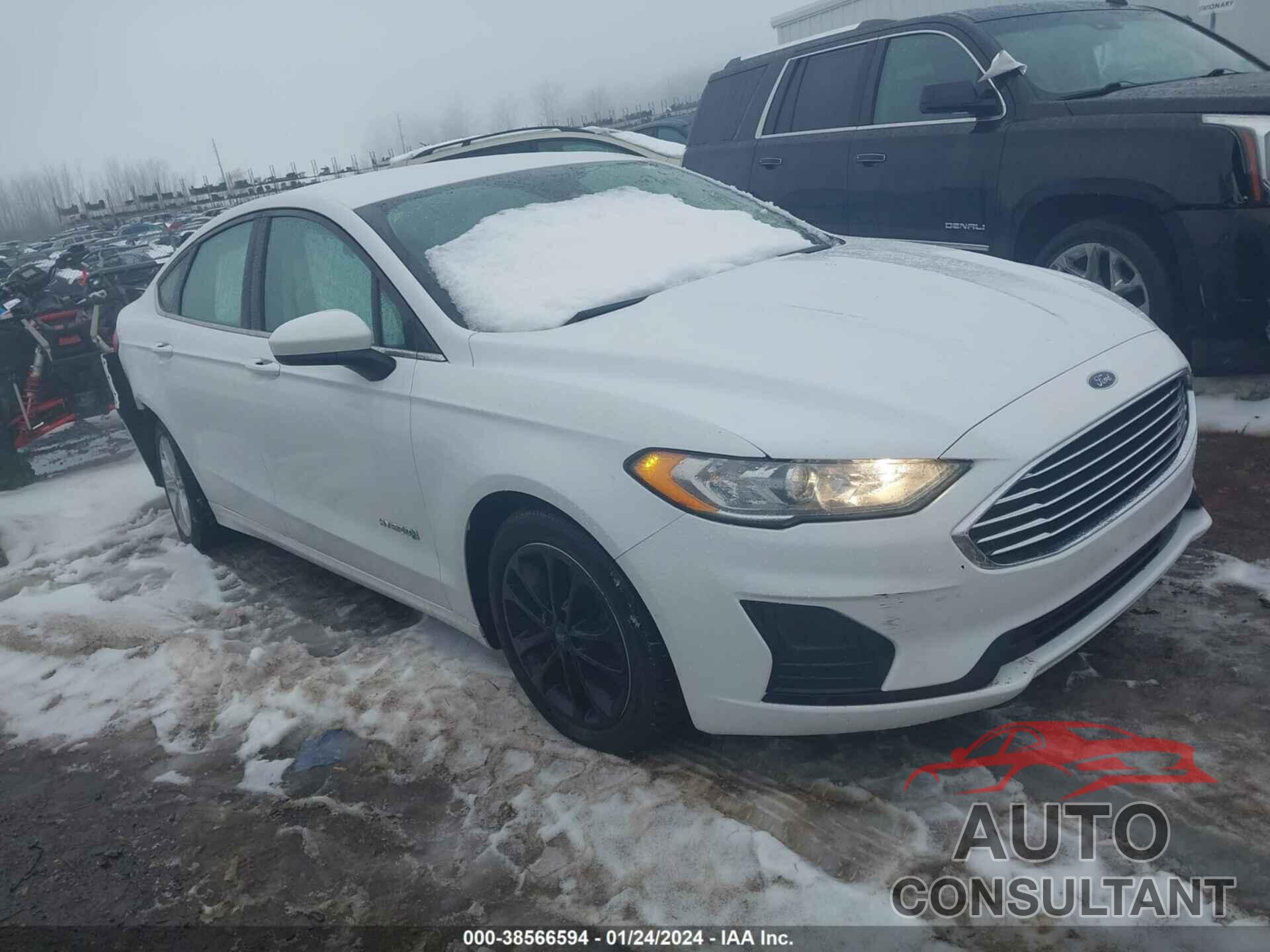 FORD FUSION HYBRID 2019 - 3FA6P0LU0KR168167