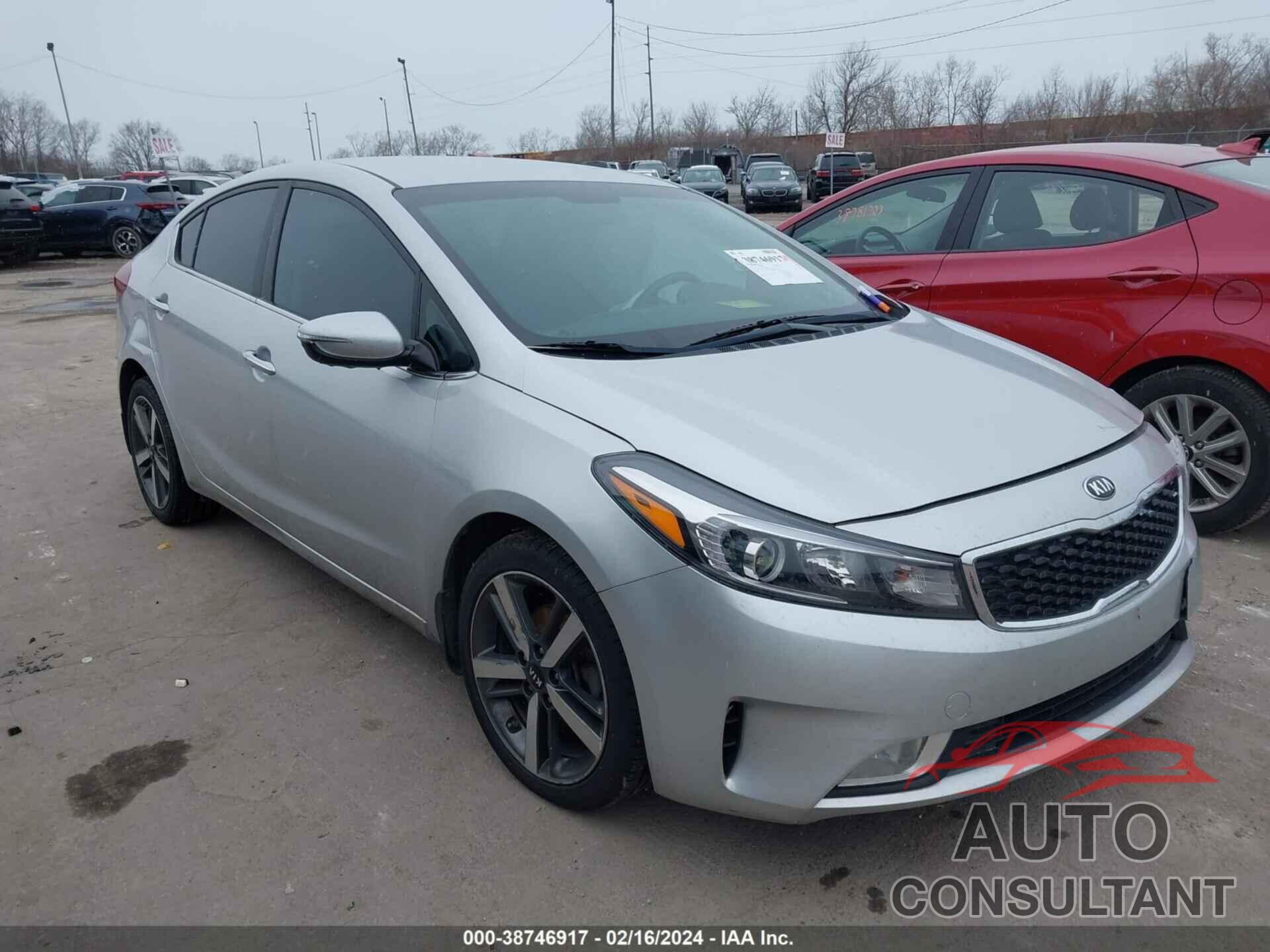 KIA FORTE 2018 - 3KPFL4A80JE185947