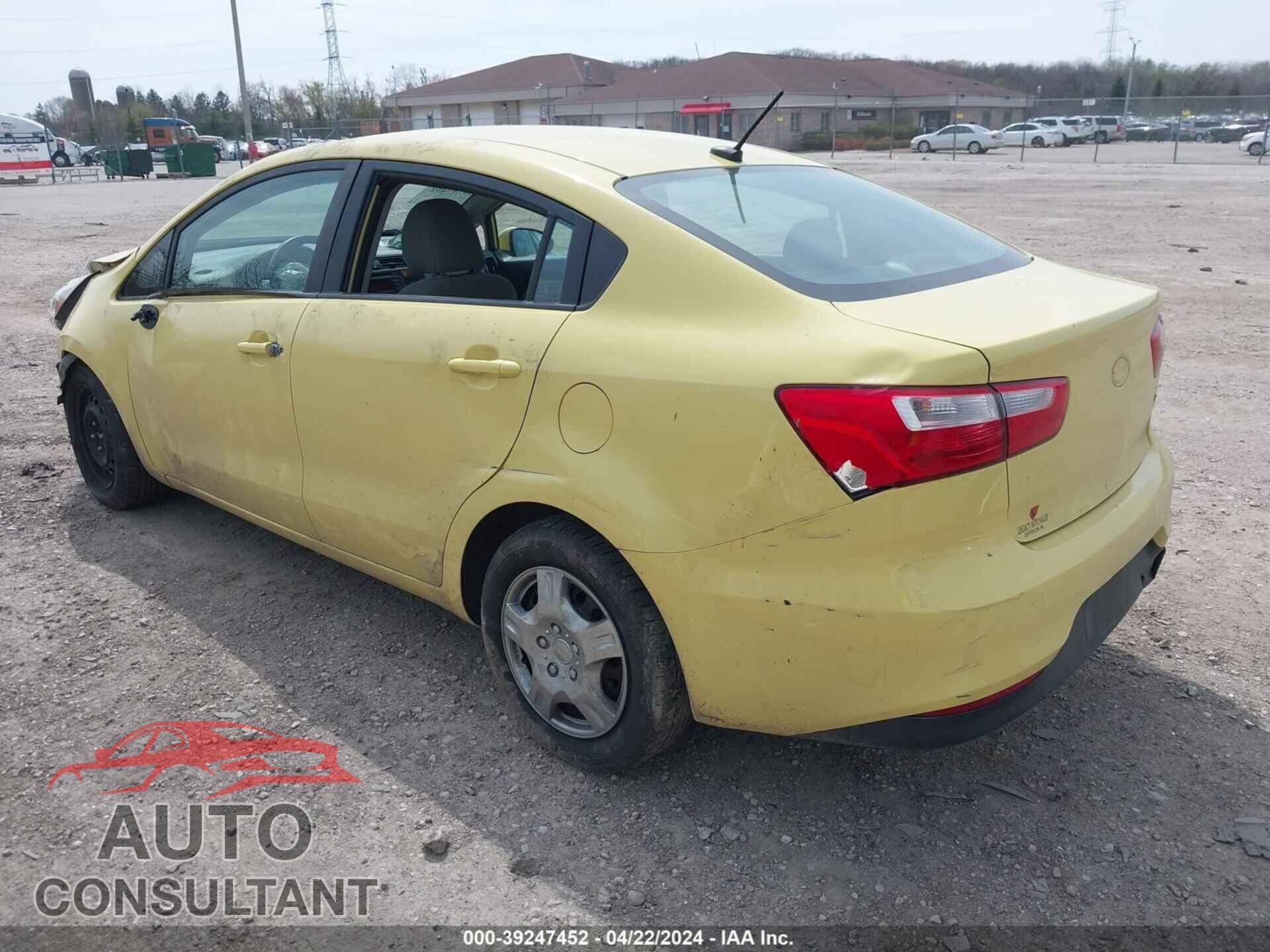 KIA RIO 2016 - KNADM4A34G6531471