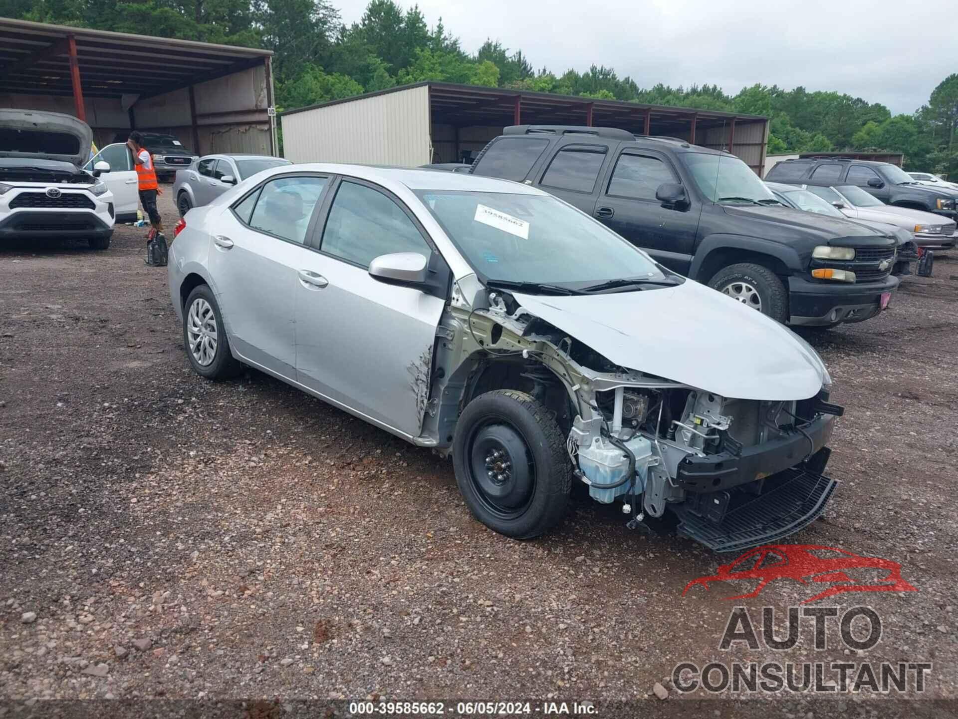 TOYOTA COROLLA 2019 - 2T1BURHE7KC159933