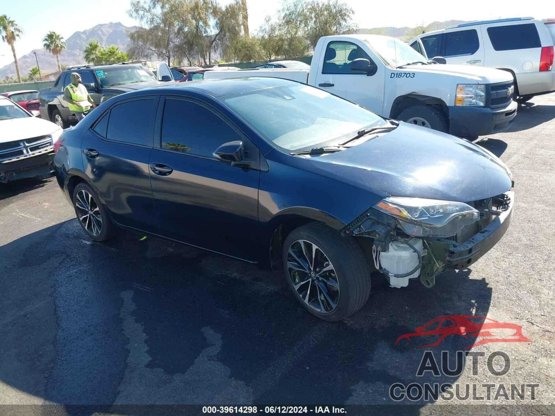 TOYOTA COROLLA 2018 - 5YFBURHE3JP822526