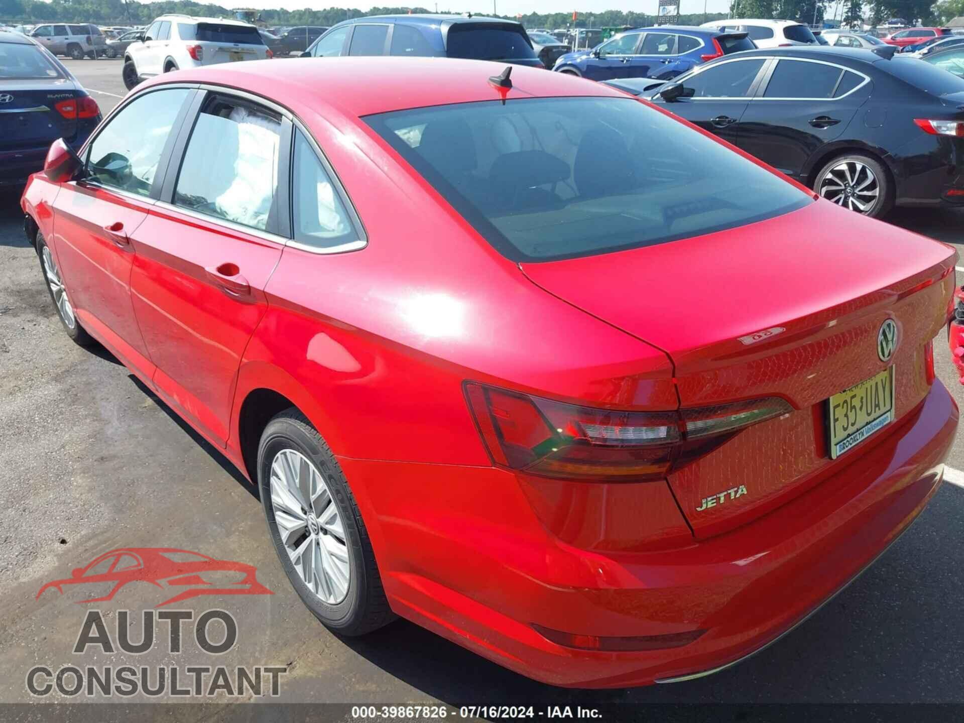 VOLKSWAGEN JETTA 2019 - 3VWCB7BU0KM166340