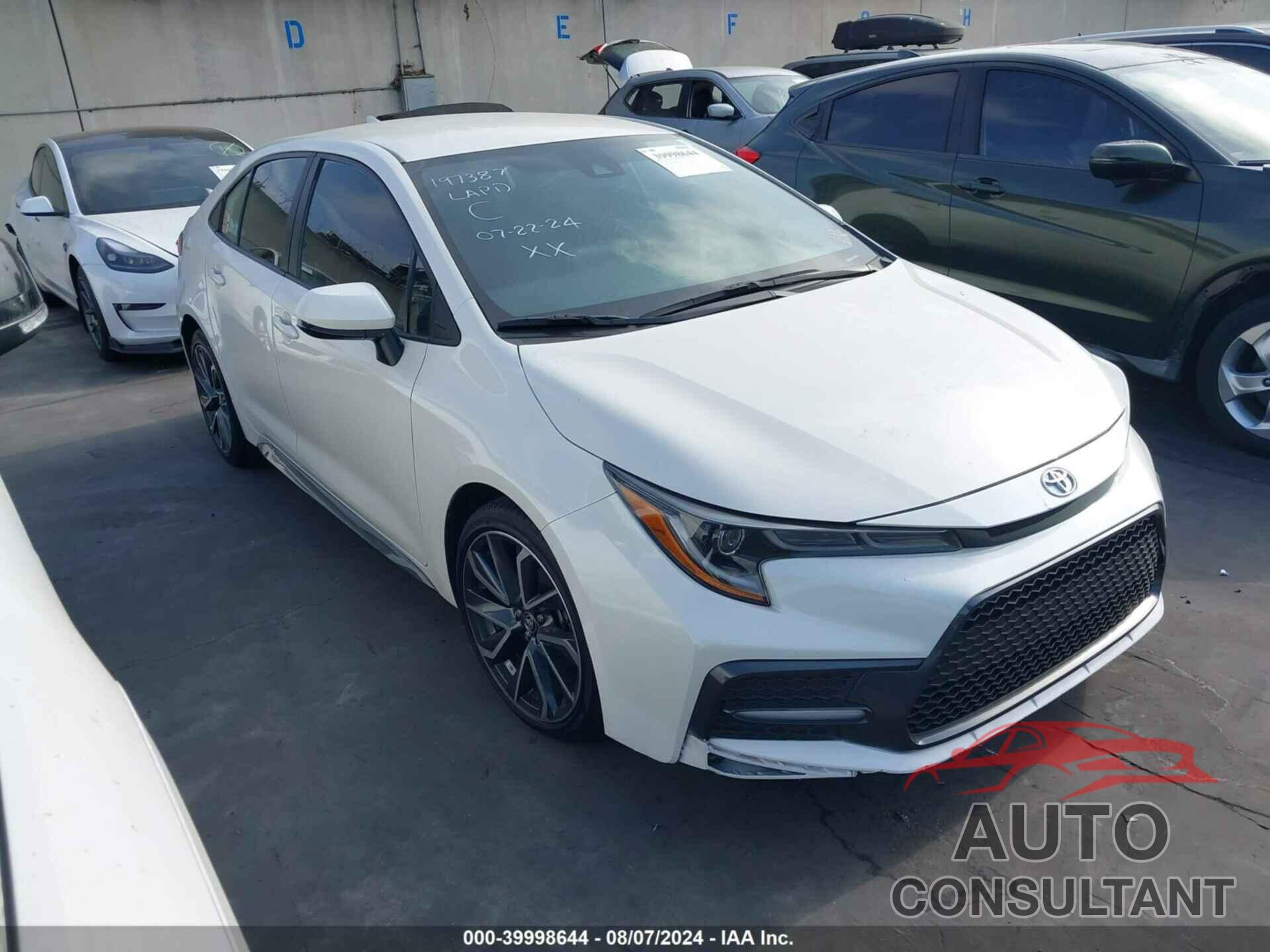 TOYOTA COROLLA 2021 - 5YFS4MCE4MP081026