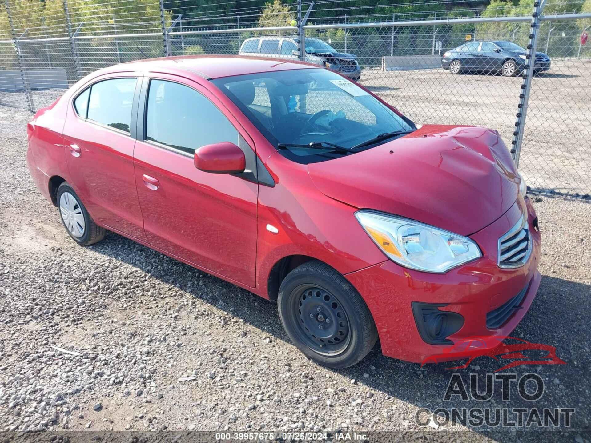 MITSUBISHI MIRAGE G4 2017 - ML32F3FJXHHF05958