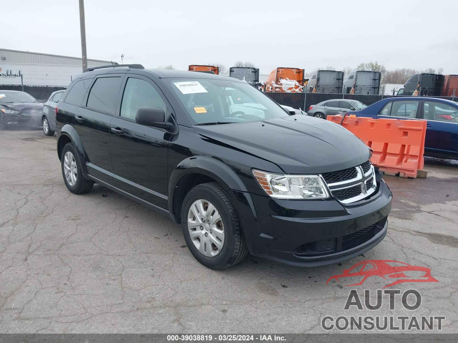 DODGE JOURNEY 2018 - 3C4PDCAB2JT241390