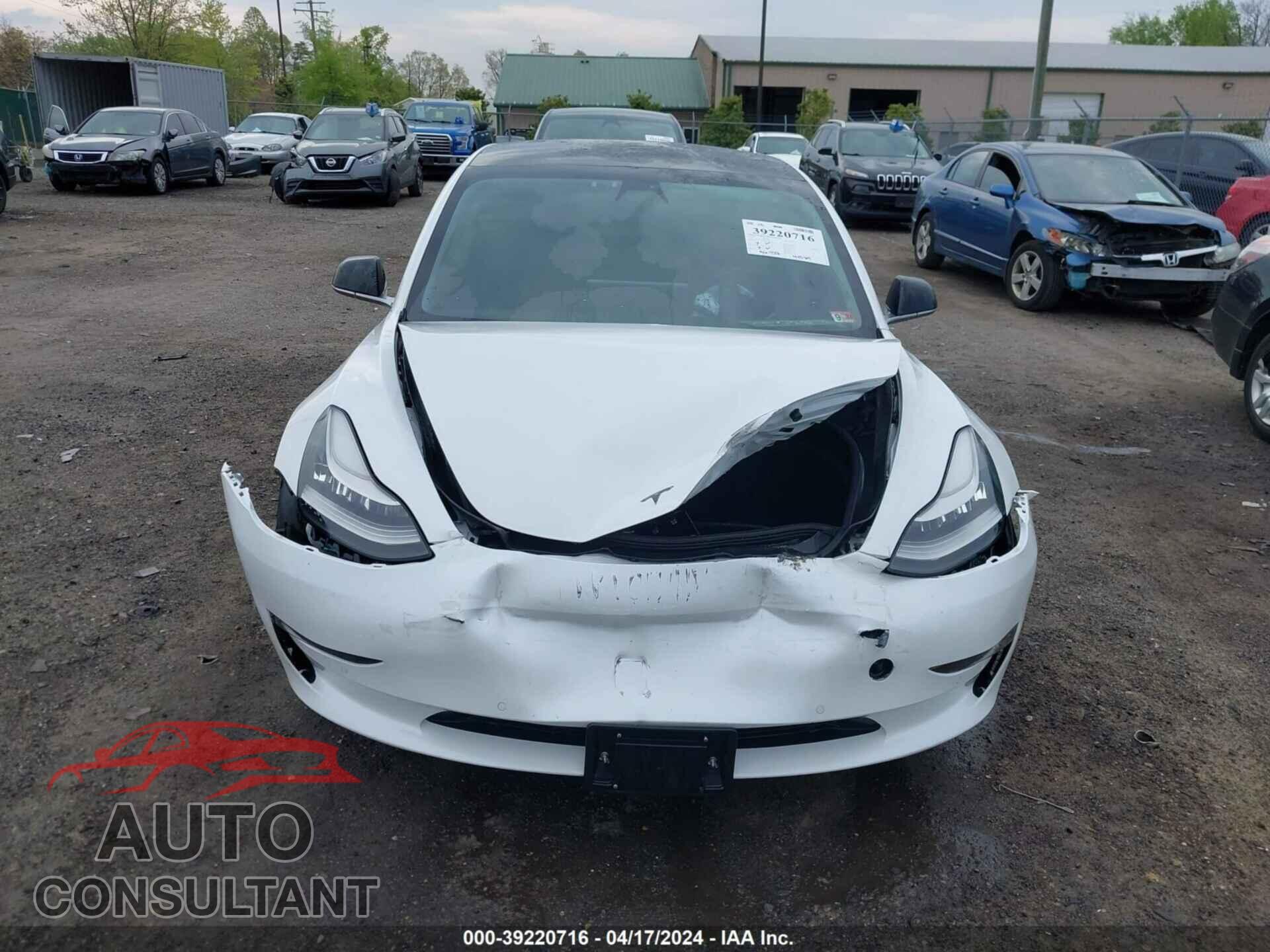 TESLA MODEL 3 2019 - 5YJ3E1EAXKF417510