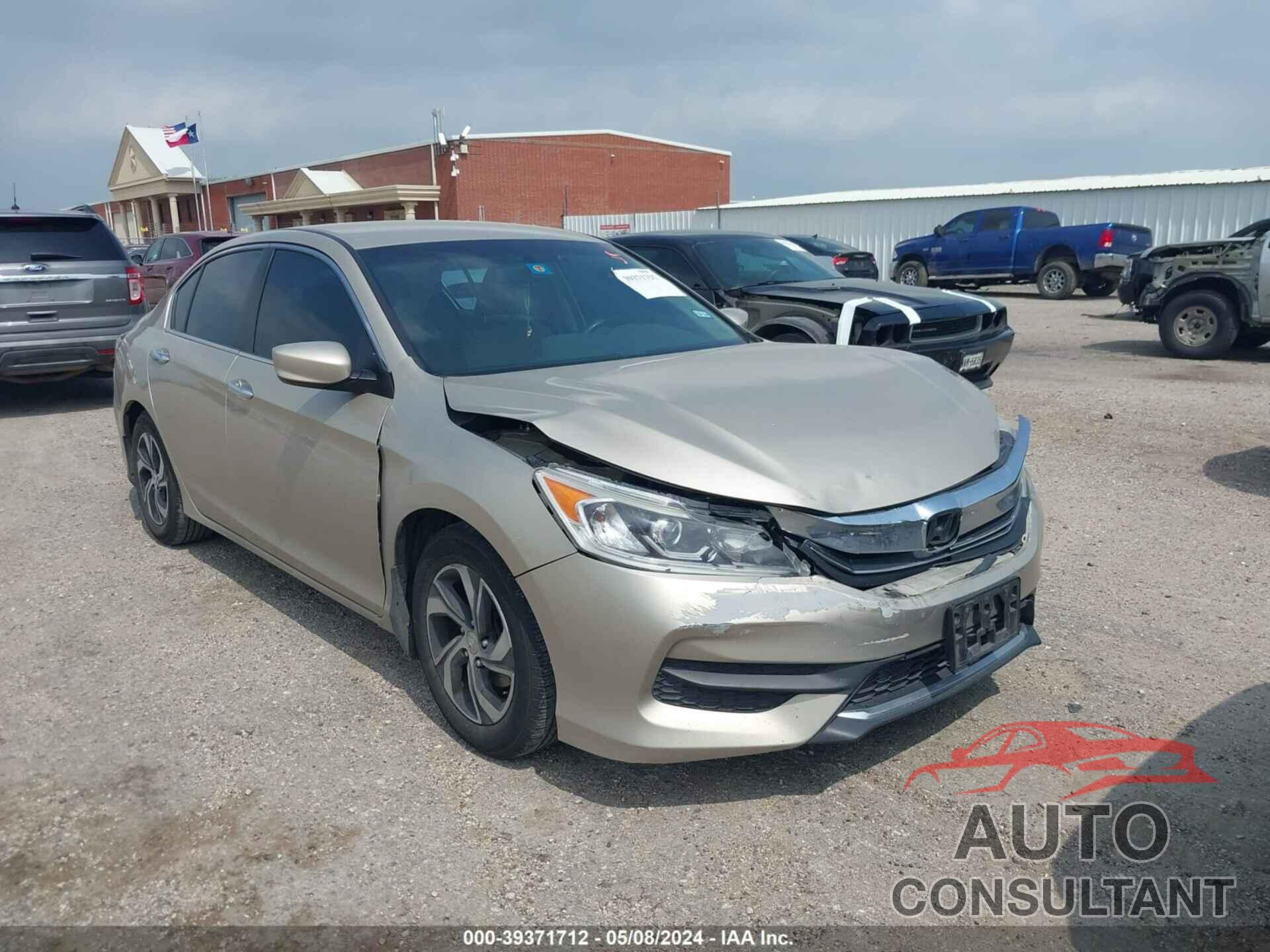 HONDA ACCORD 2016 - 1HGCR2F39GA115721