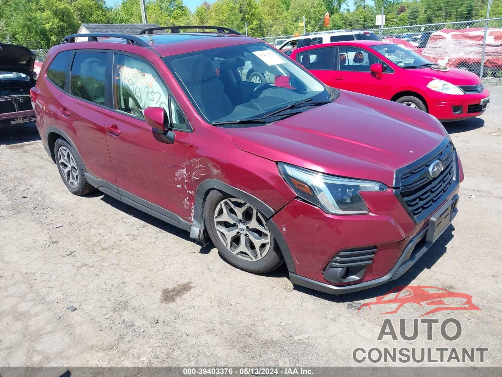 SUBARU FORESTER 2022 - JF2SKAEC8NH502423