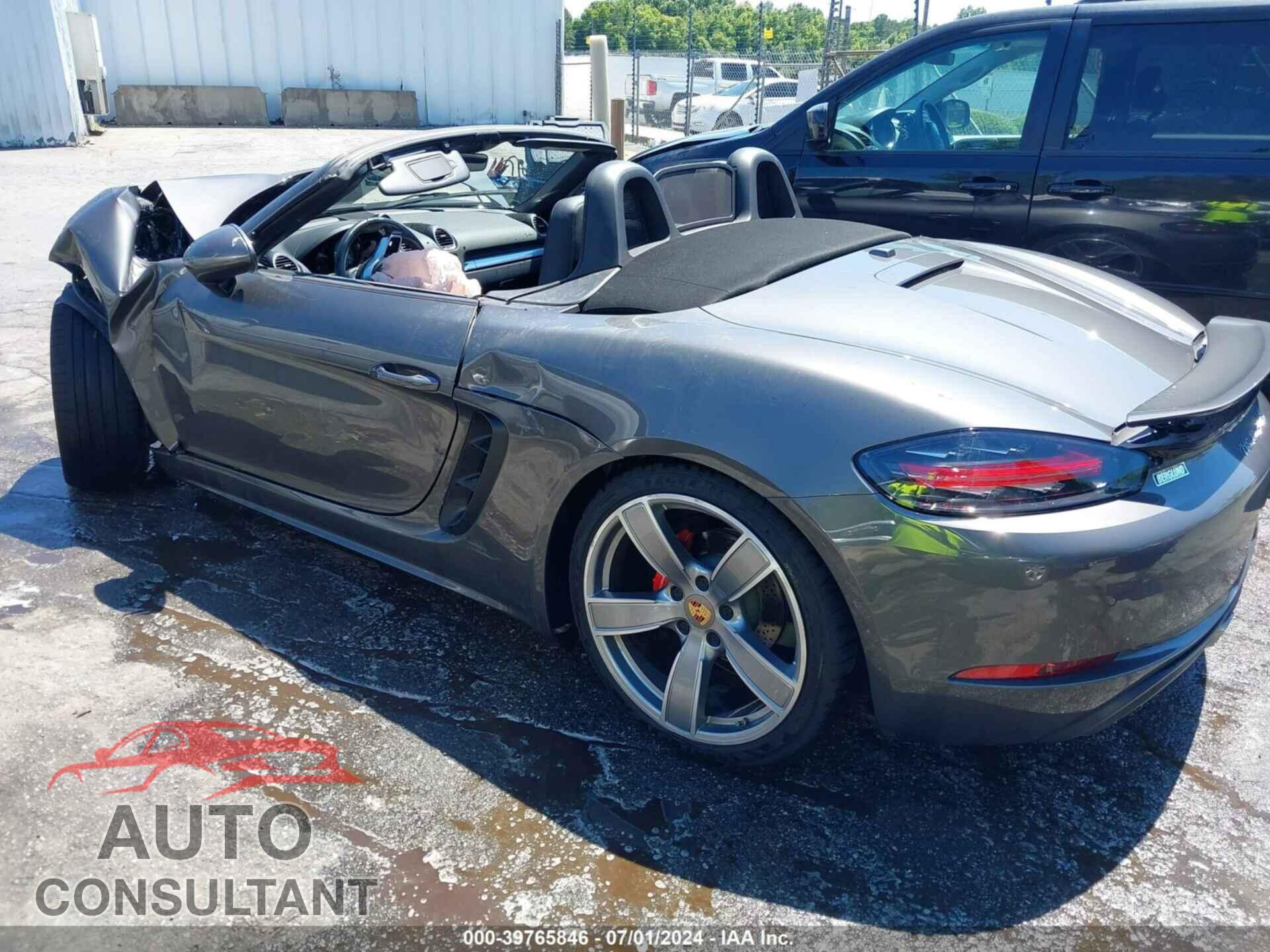 PORSCHE 718 BOXSTER 2017 - WP0CB2A80HS241306