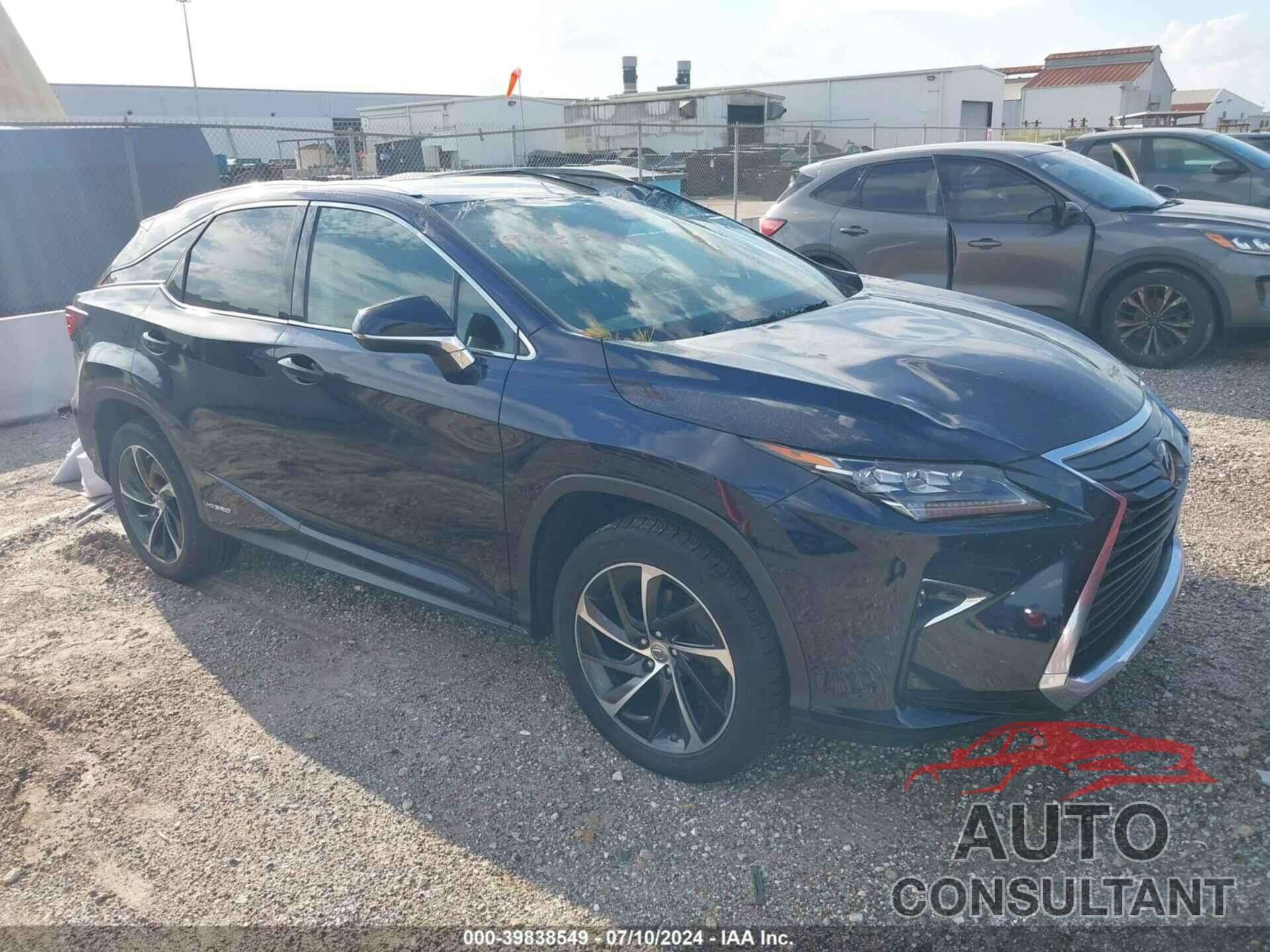 LEXUS RX 450H 2016 - 2T2BGMCA9GC001420