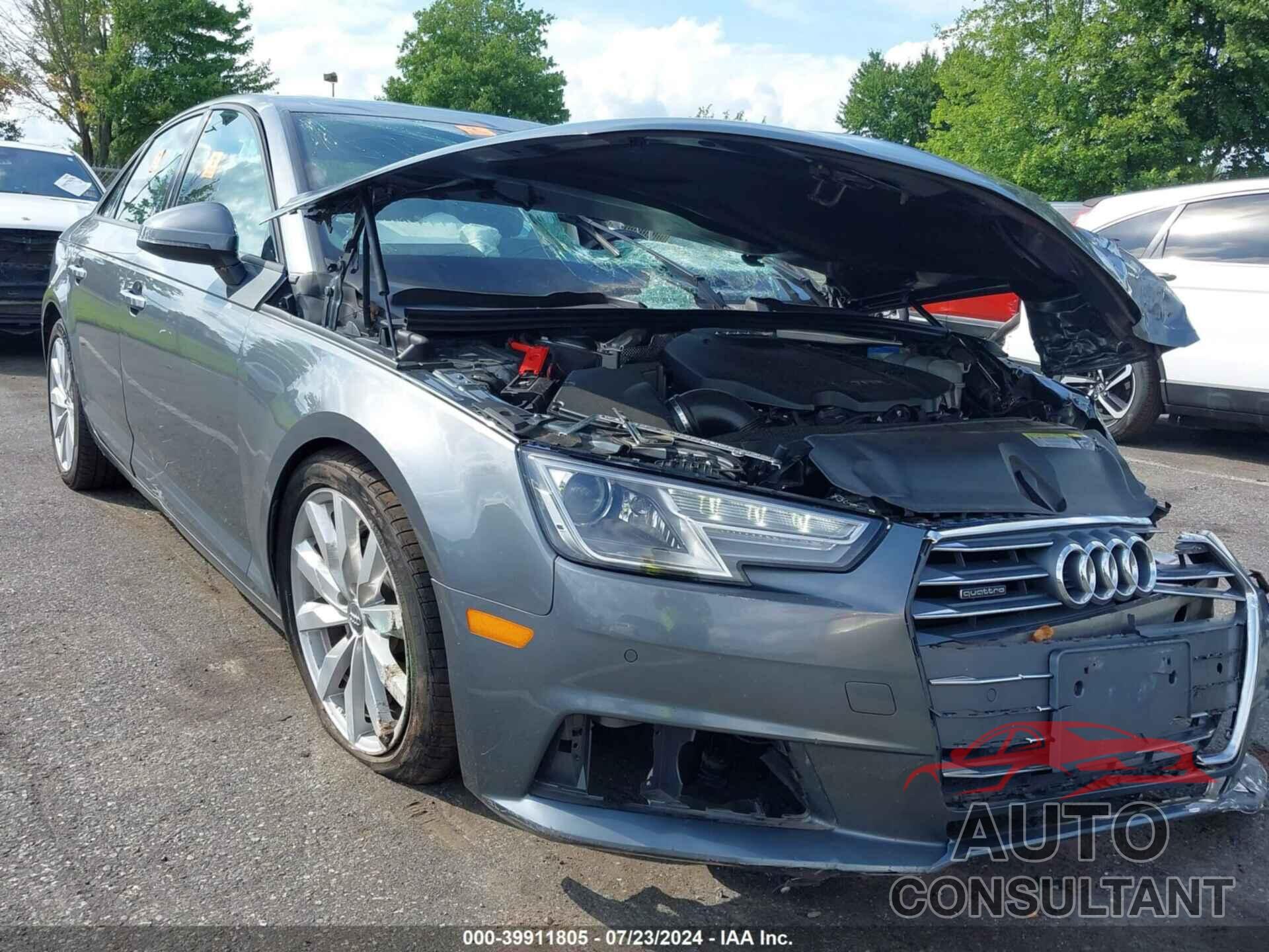 AUDI A4 2017 - WAUANAF46HN016088