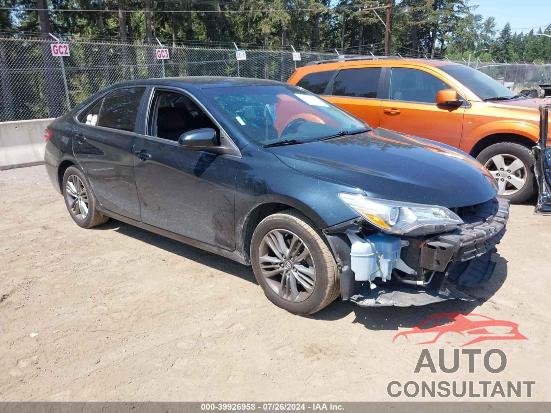TOYOTA CAMRY 2016 - 4T1BF1FK9GU259977