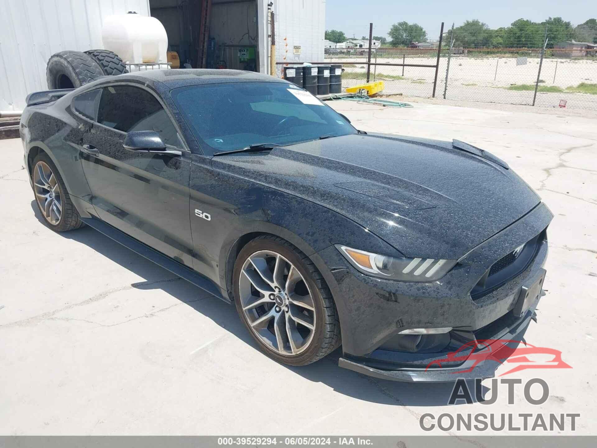 FORD MUSTANG 2016 - 1FA6P8CF6G5317479