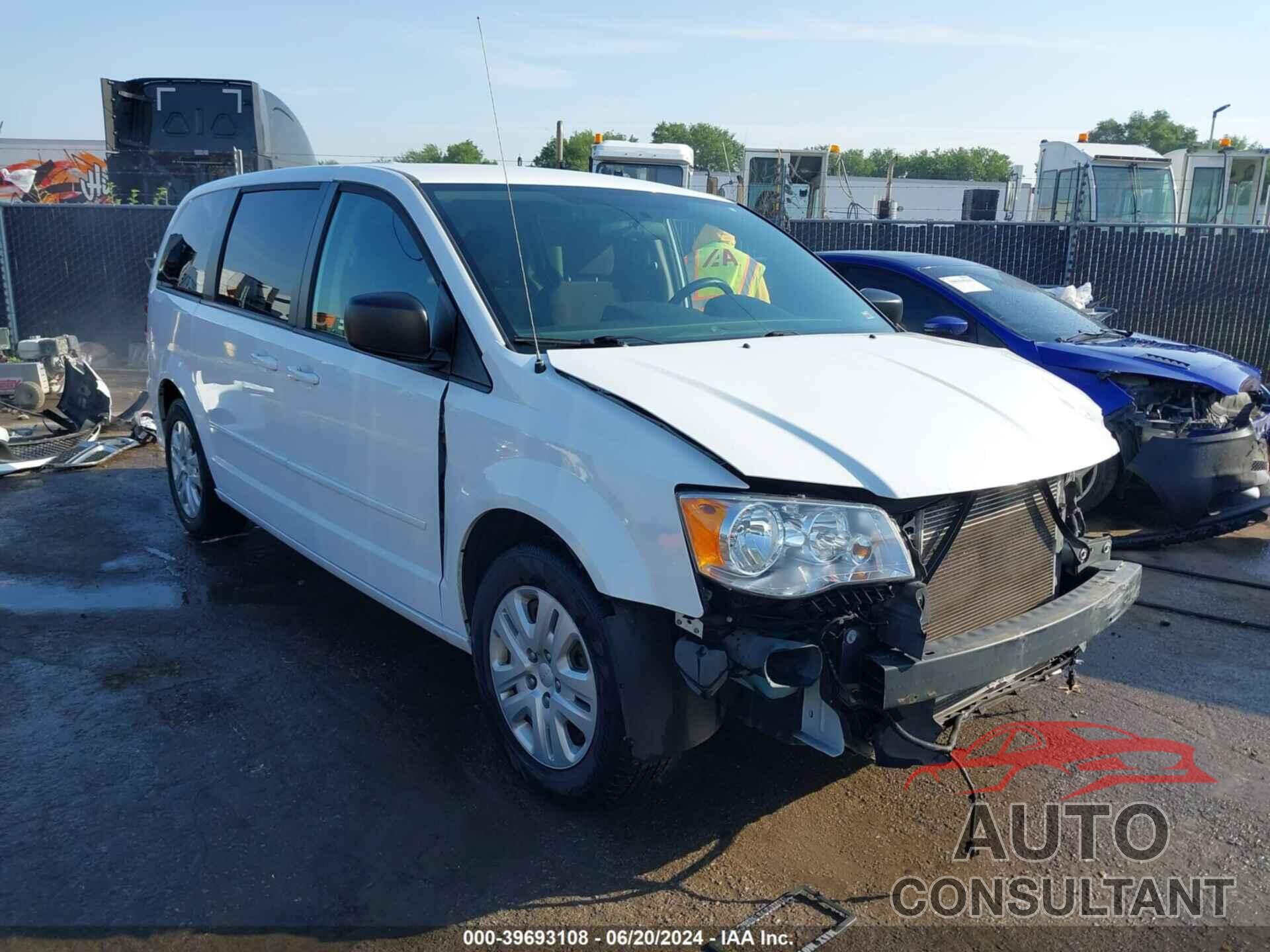 DODGE GRAND CARAVAN 2017 - 2C4RDGBG3HR782889