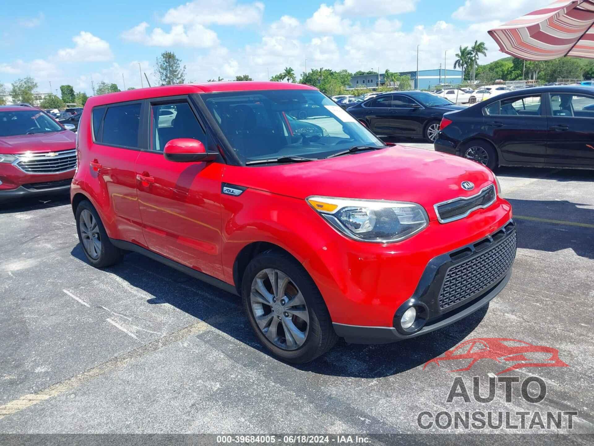 KIA SOUL 2016 - KNDJP3A51G7860759