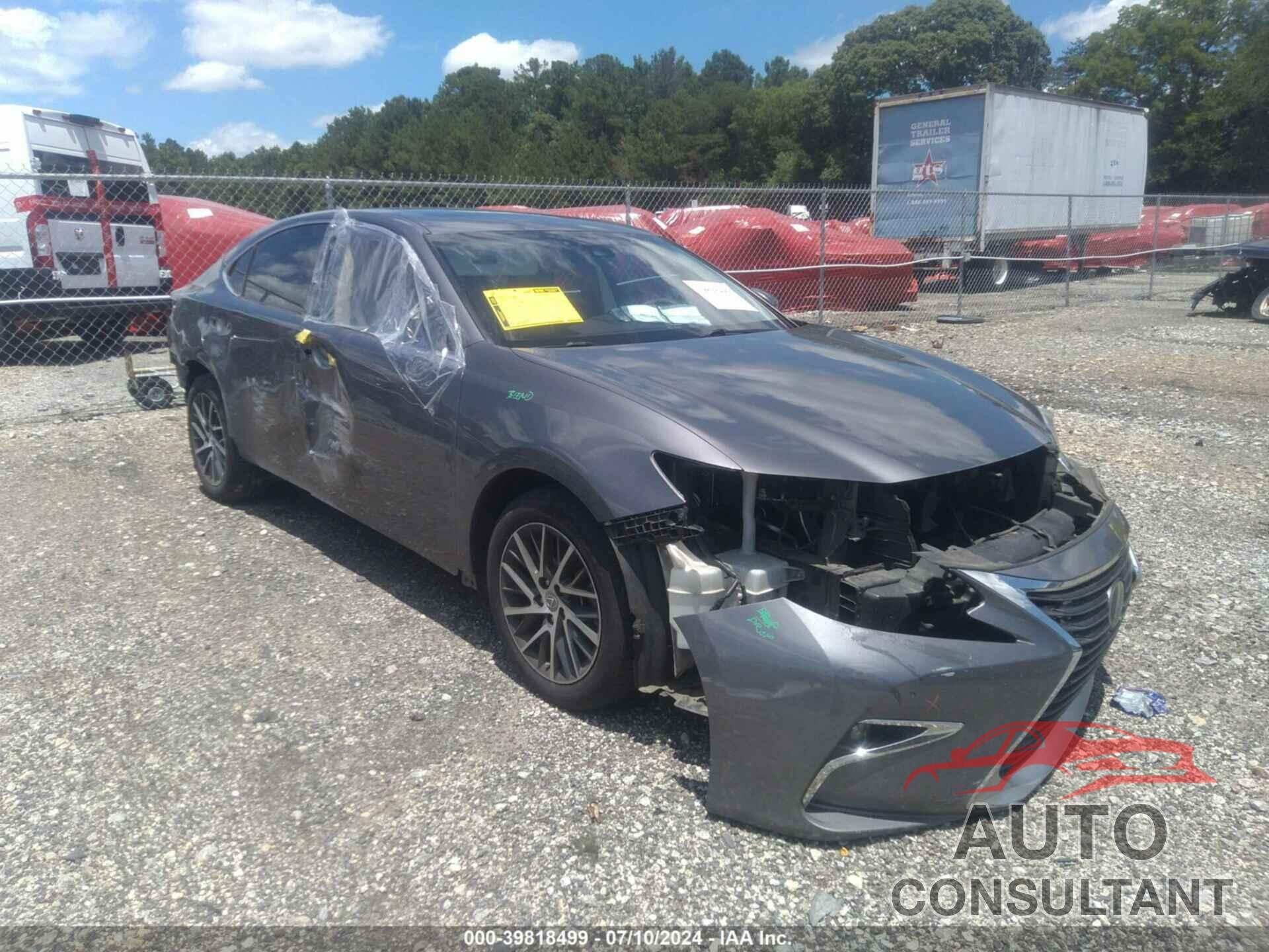 LEXUS ES 350 2016 - 58ABK1GG6GU024421