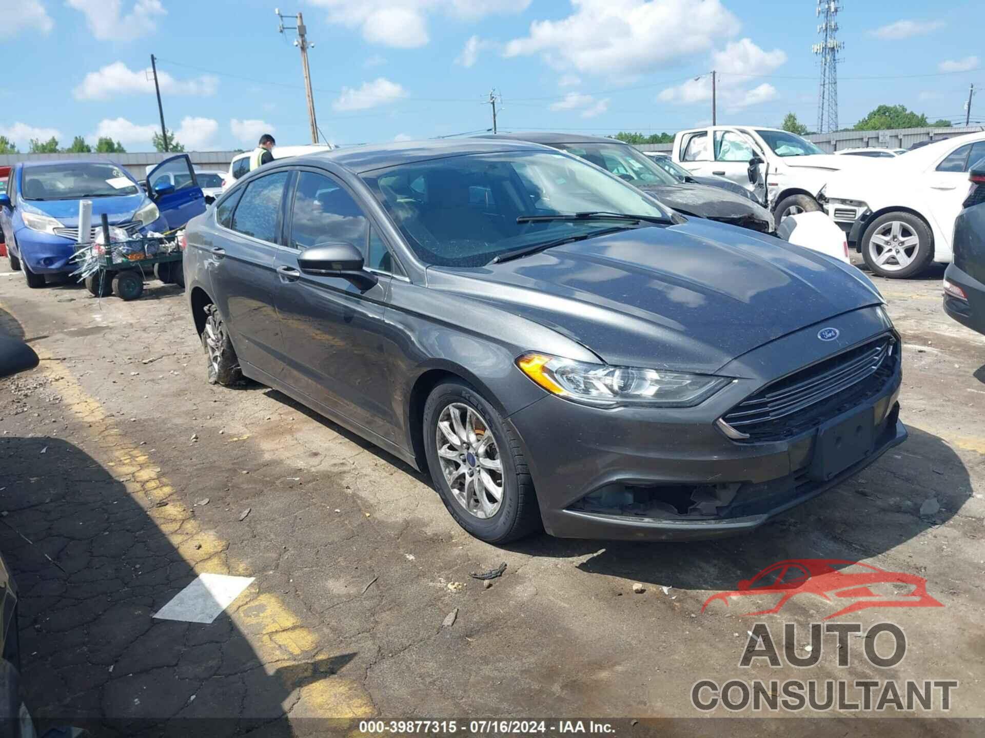 FORD FUSION 2017 - 3FA6P0G7XHR237749