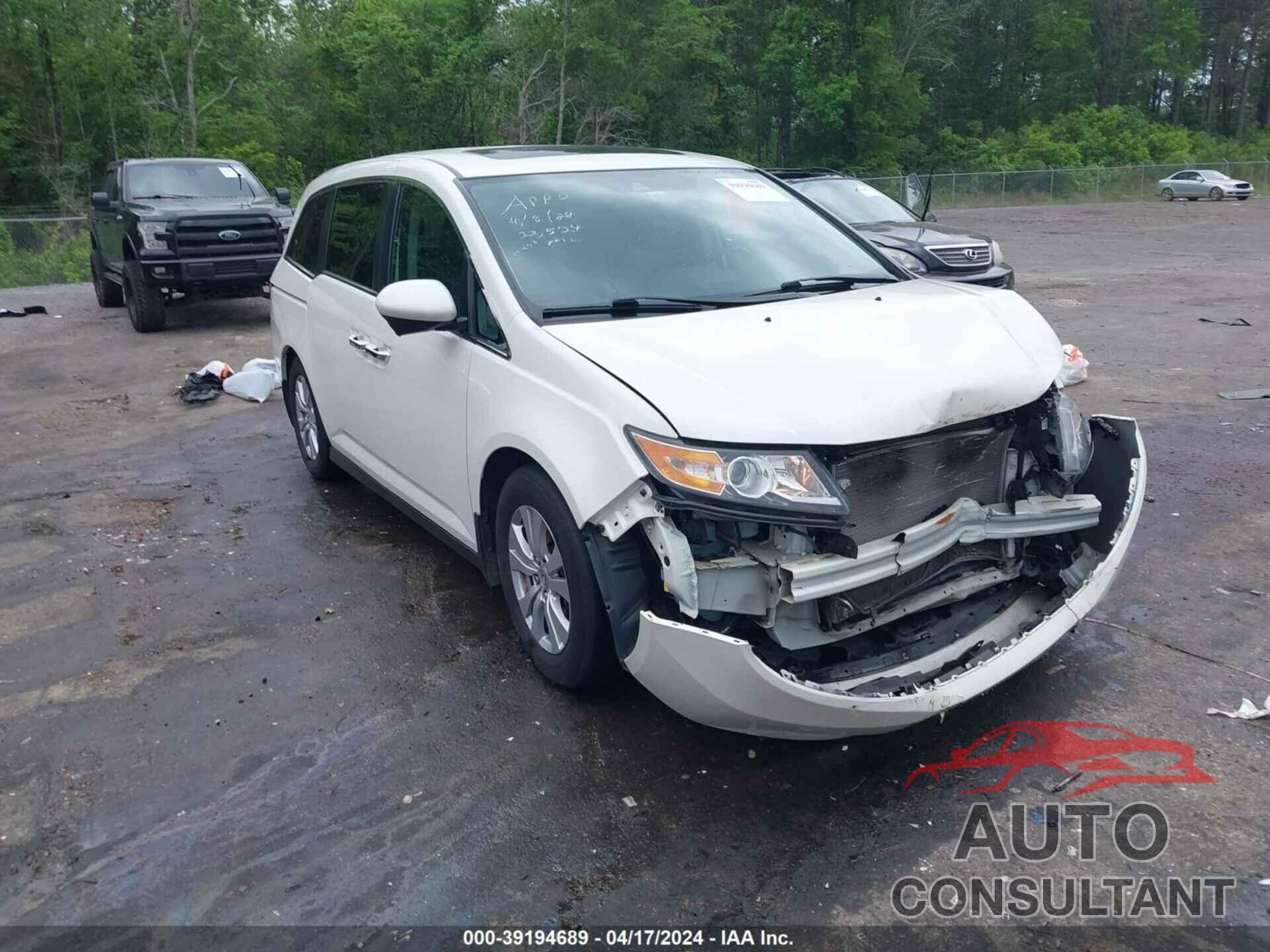 HONDA ODYSSEY 2016 - 5FNRL5H66GB139002