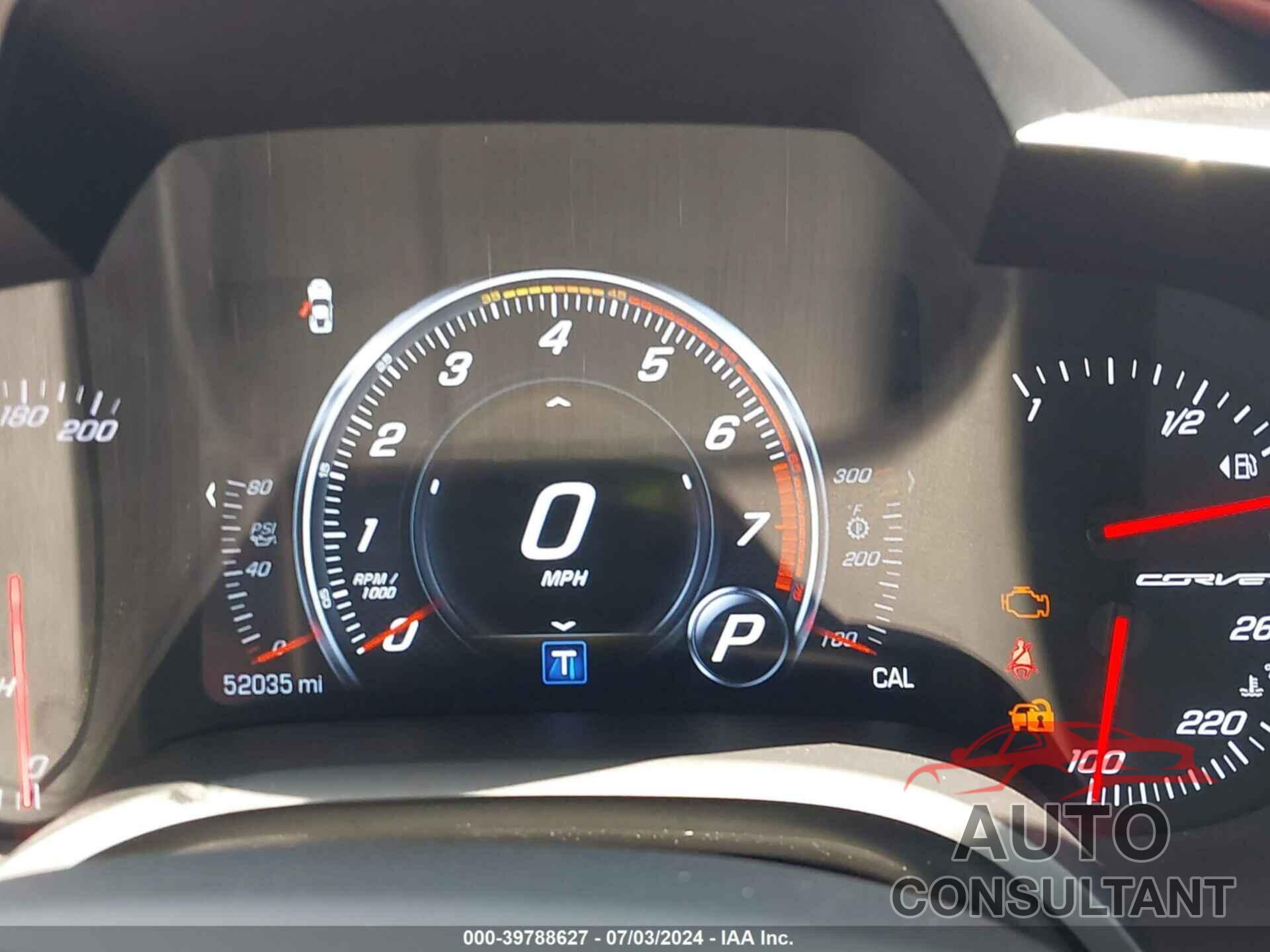 CHEVROLET CORVETTE 2017 - 1G1Y12D70H5121590