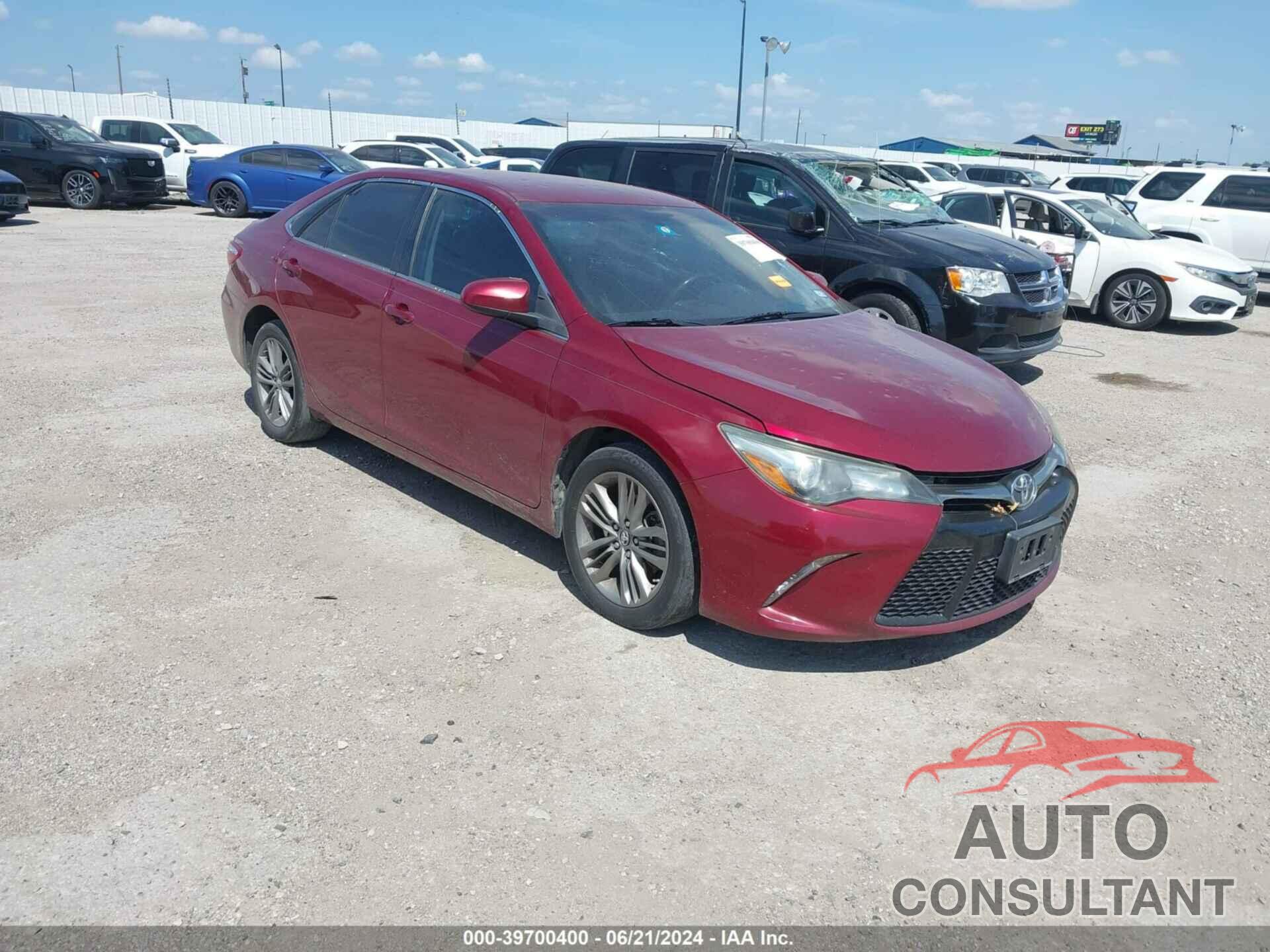 TOYOTA CAMRY 2016 - 4T1BF1FK7GU613558