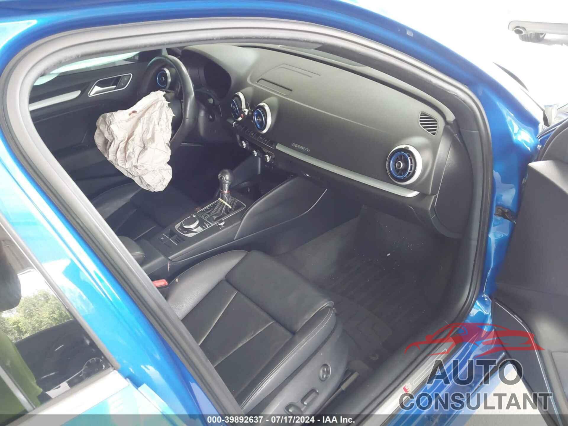 AUDI S3 2017 - WAUB1GFF0H1050507